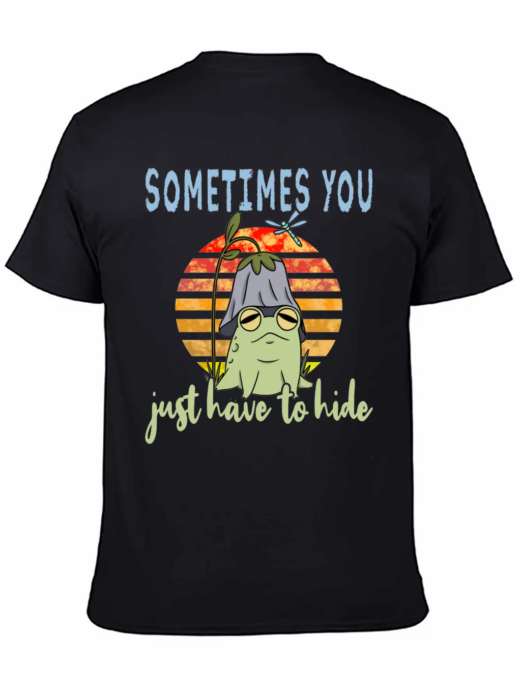 Depression Depression Frog Unisex Casual T-Shirt – Clean Design For Daily Comfort