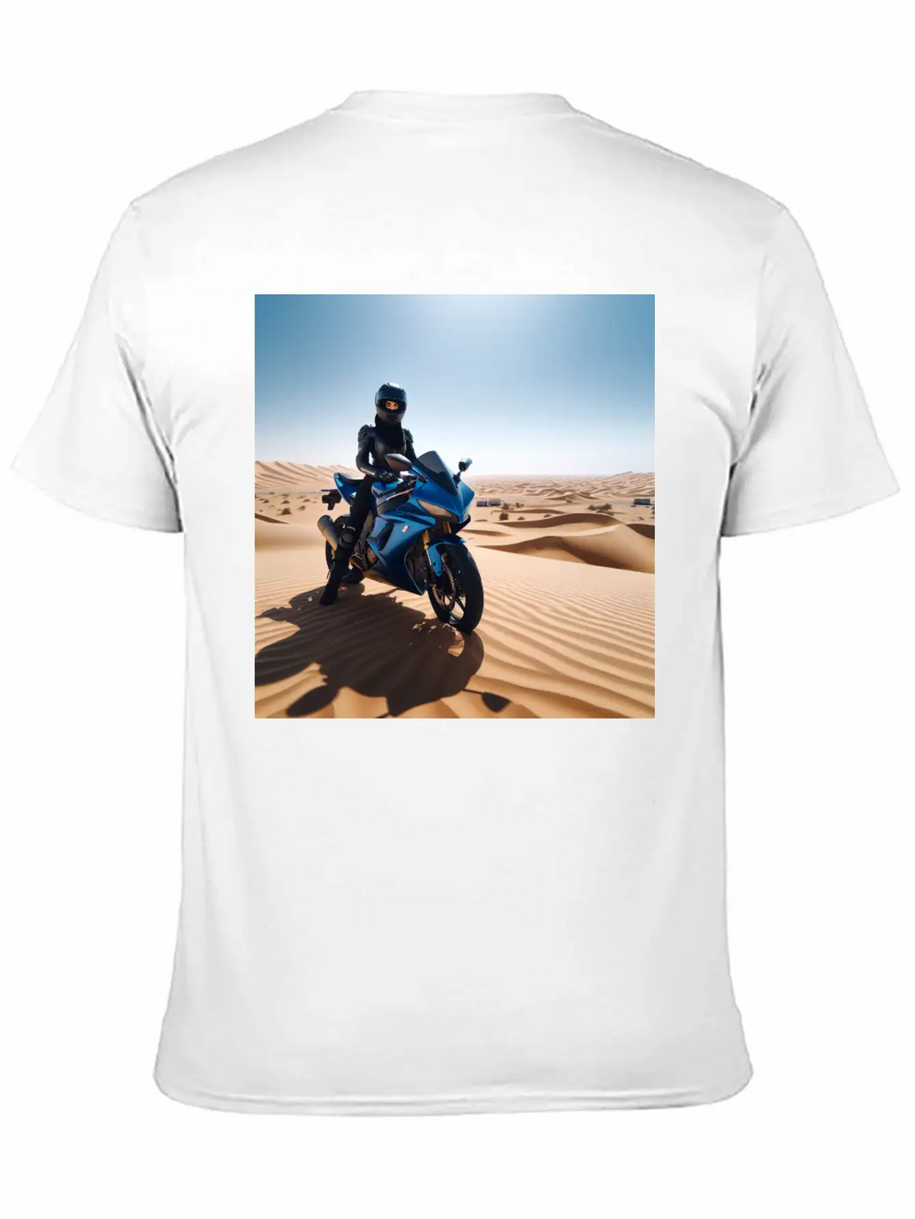 DESERT BIKE Stylish Everyday T-Shirt – Unisex Basic Cotton Tee
