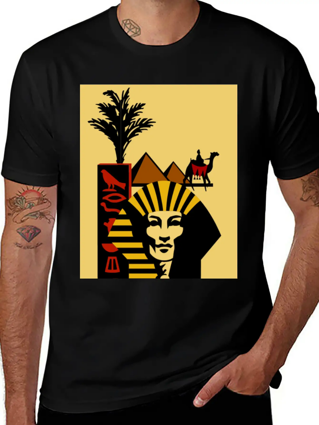 Desert Breathable Graphic T-Shirt – Perfect For Casual Days