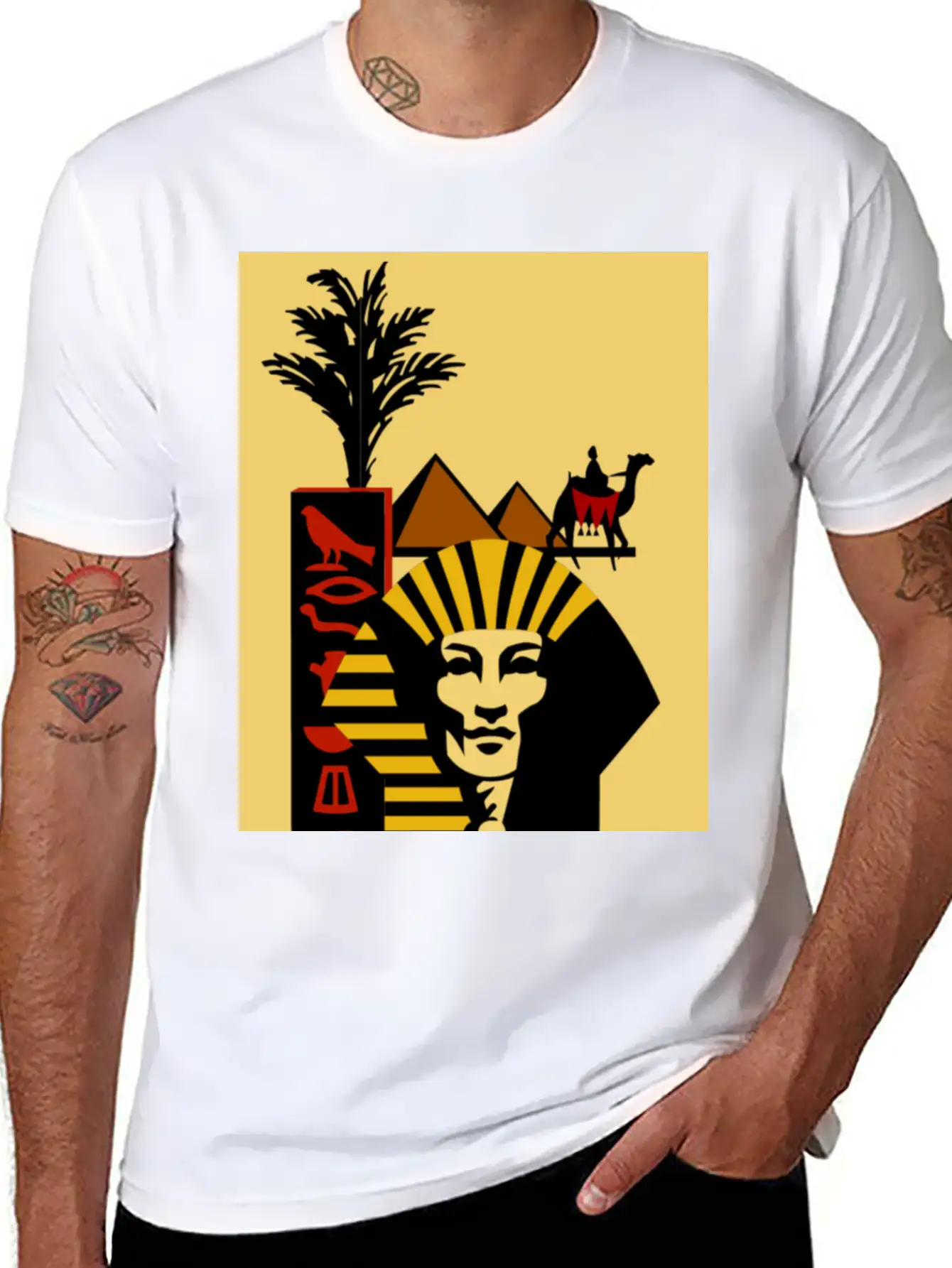 Desert Breathable Graphic T-Shirt – Perfect For Casual Days
