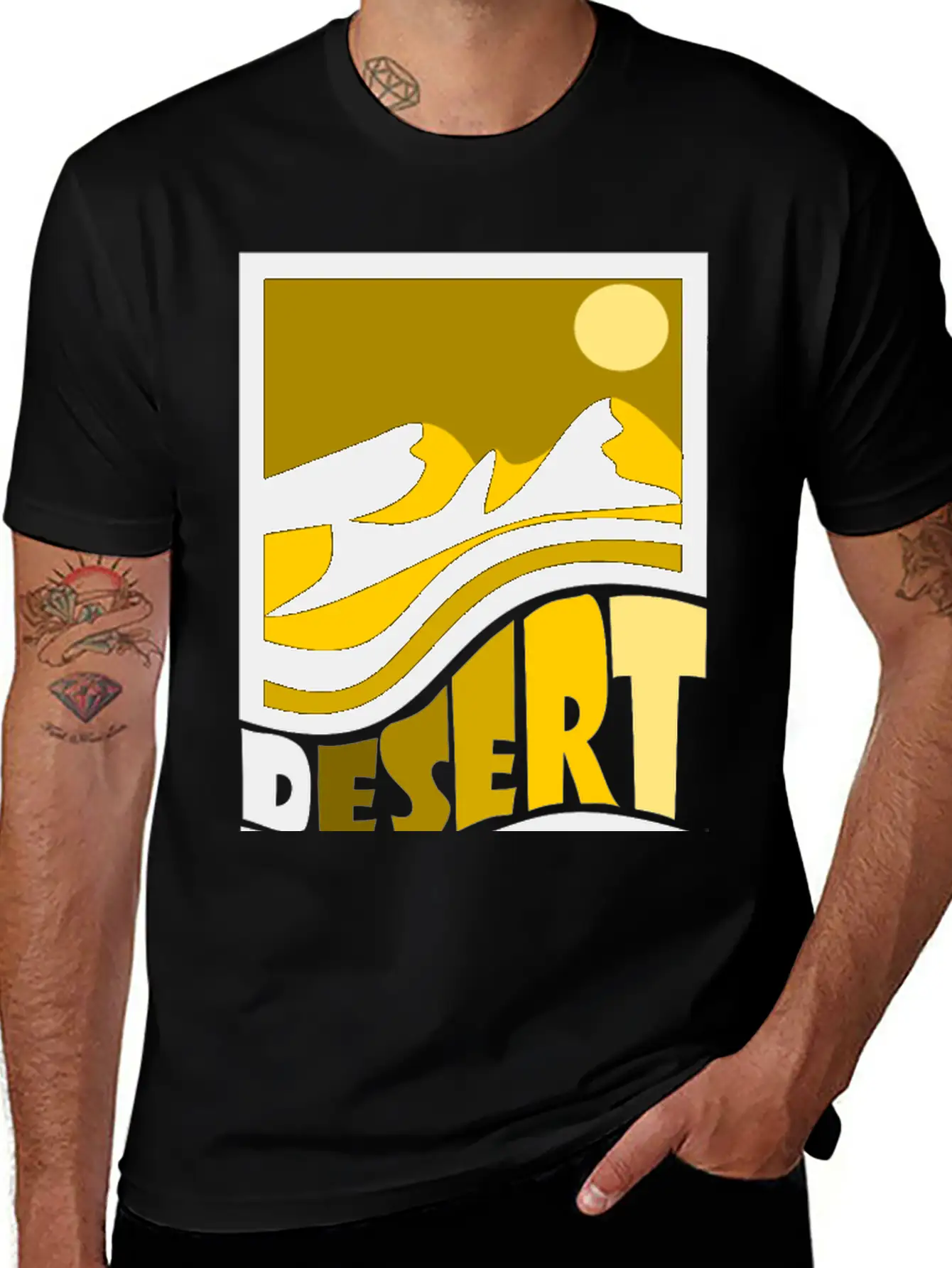 Desert Stylish Everyday T-Shirt – Unisex Basic Cotton Tee