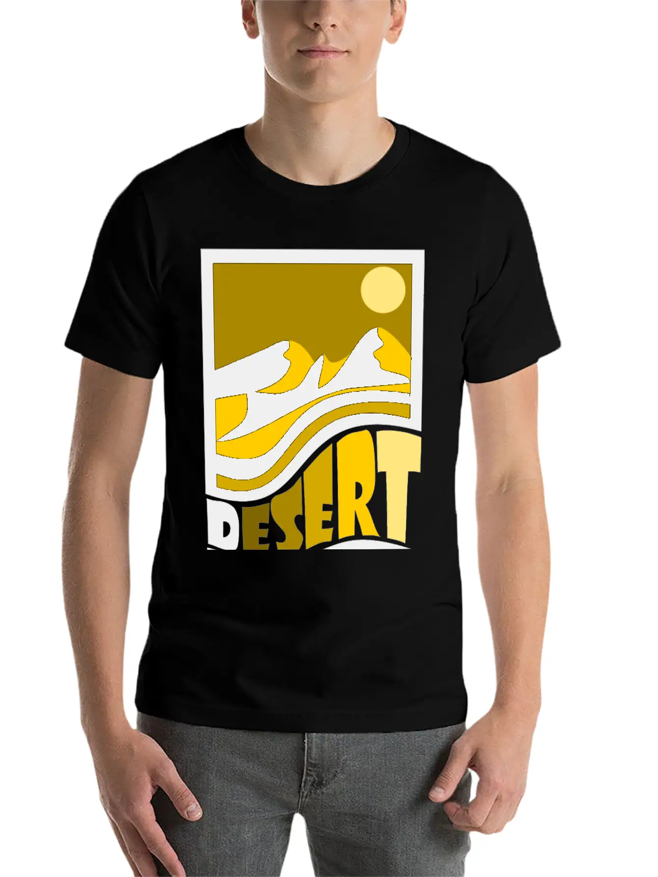 Desert Stylish Everyday T-Shirt – Unisex Basic Cotton Tee