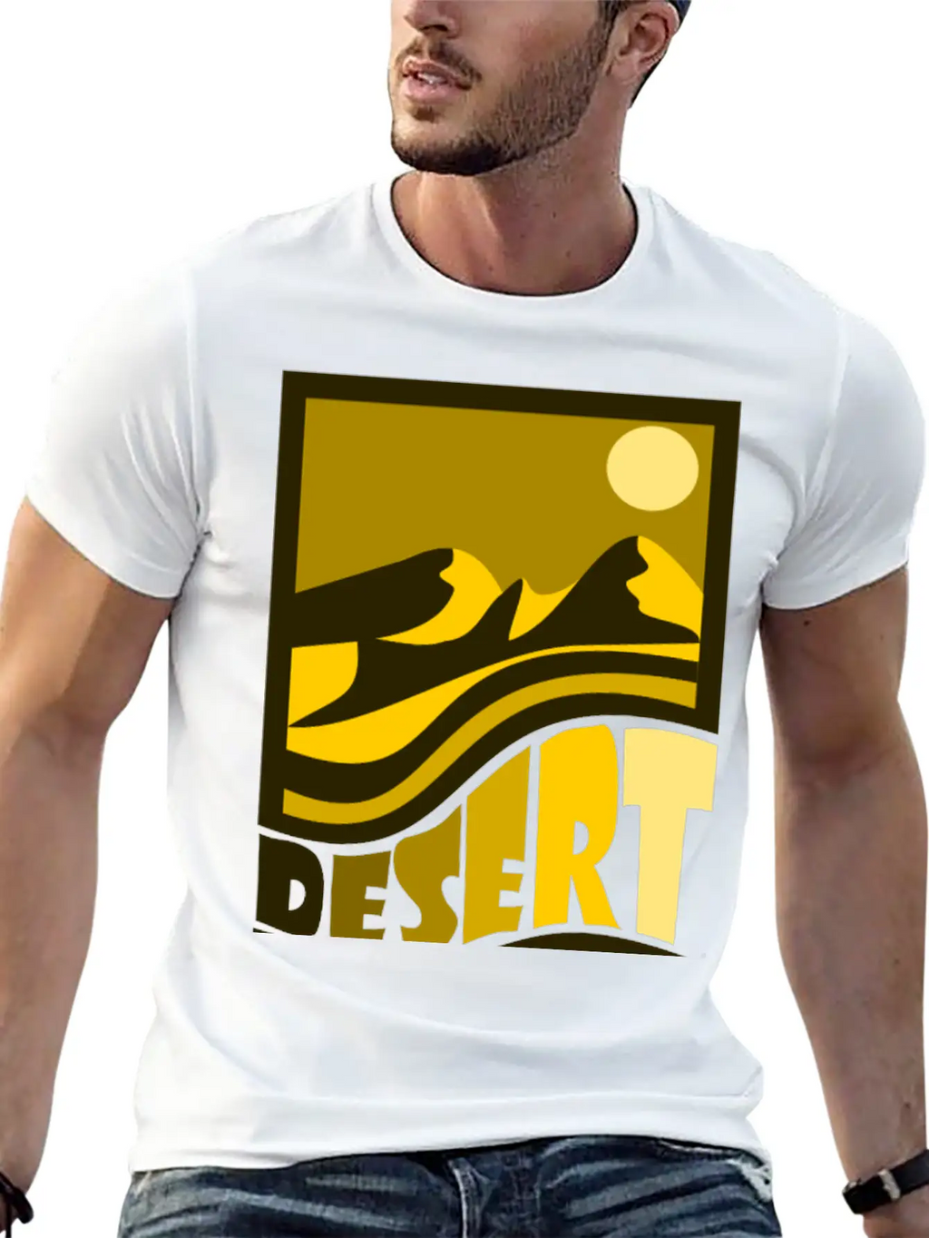 Desert Stylish Everyday T-Shirt – Unisex Basic Cotton Tee