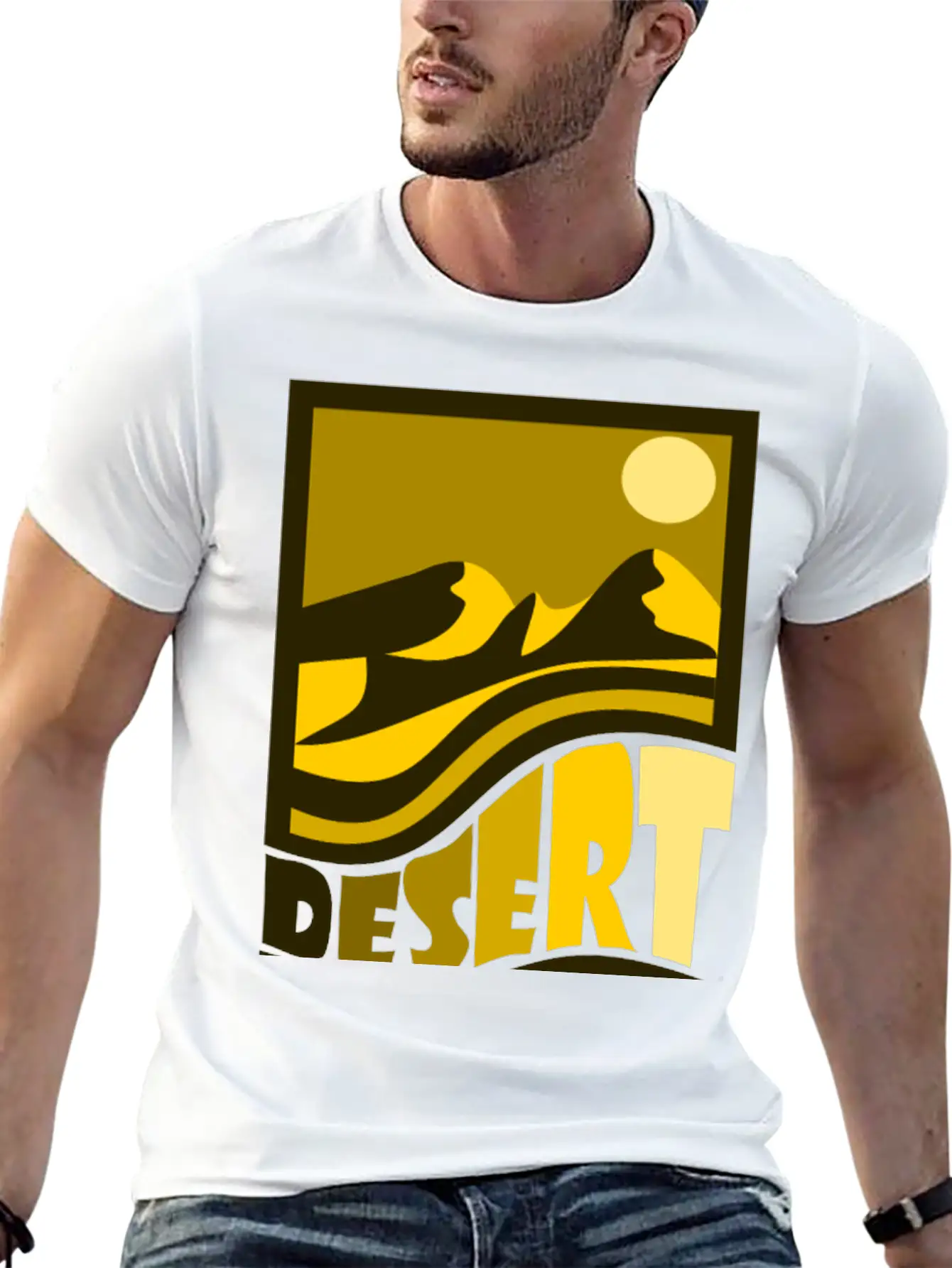 Desert Stylish Everyday T-Shirt – Unisex Basic Cotton Tee