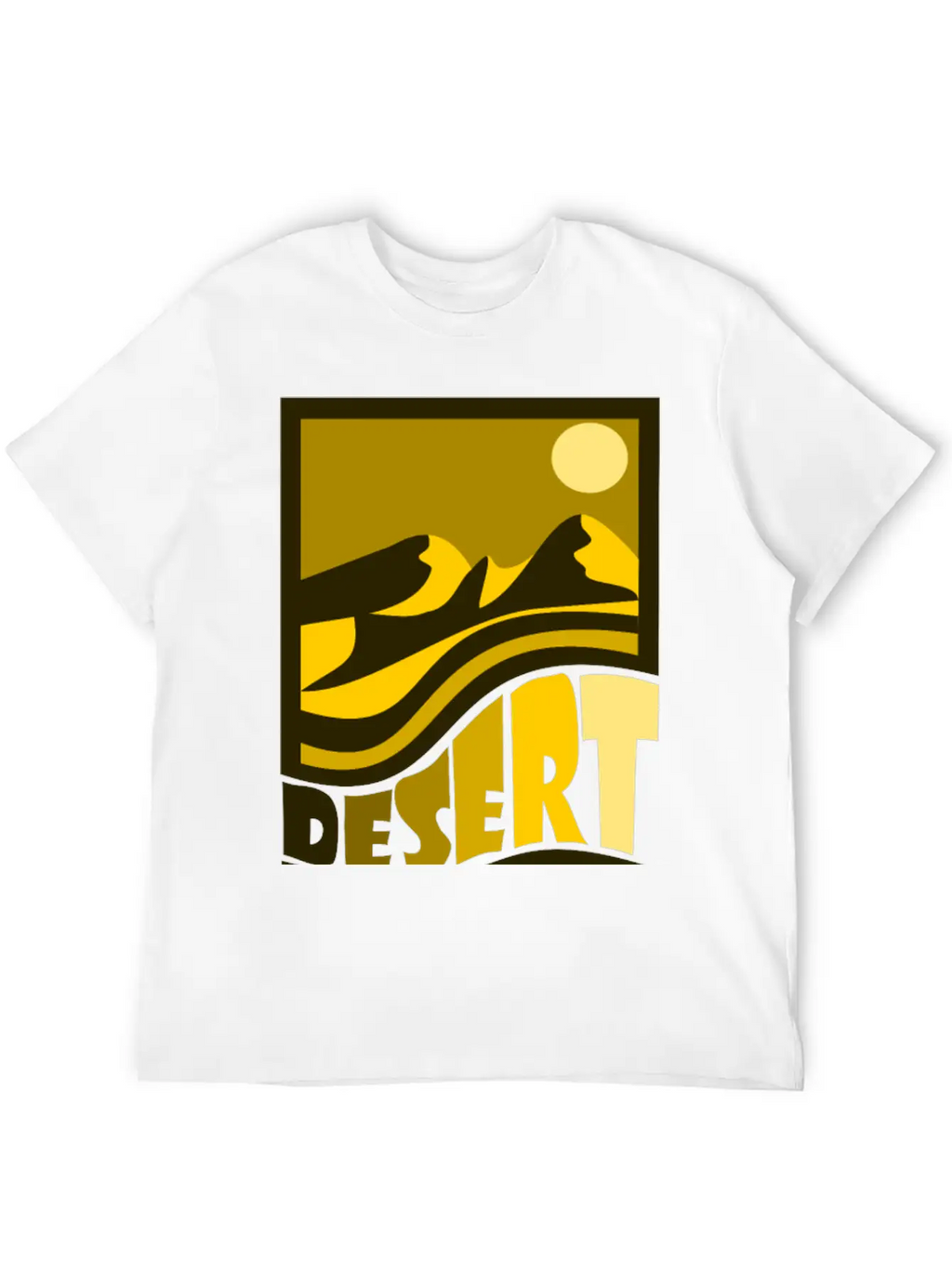 Desert Stylish Everyday T-Shirt – Unisex Basic Cotton Tee