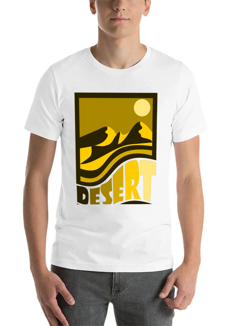 Desert Stylish Everyday T-Shirt – Unisex Basic Cotton Tee