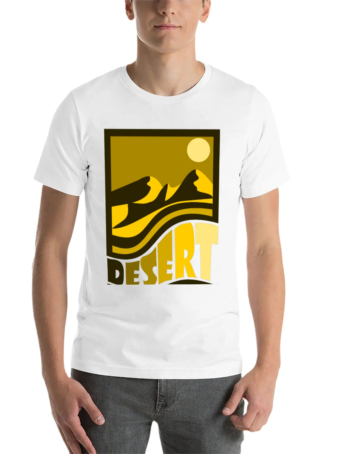 Desert Stylish Everyday T-Shirt – Unisex Basic Cotton Tee