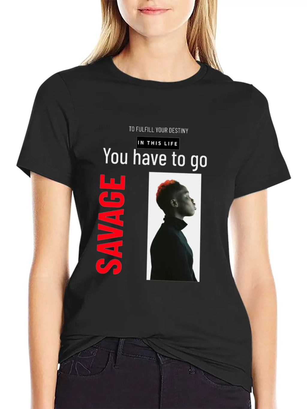 Destiny Savage Goal Stylish Everyday T-Shirt – Unisex Basic Cotton Tee