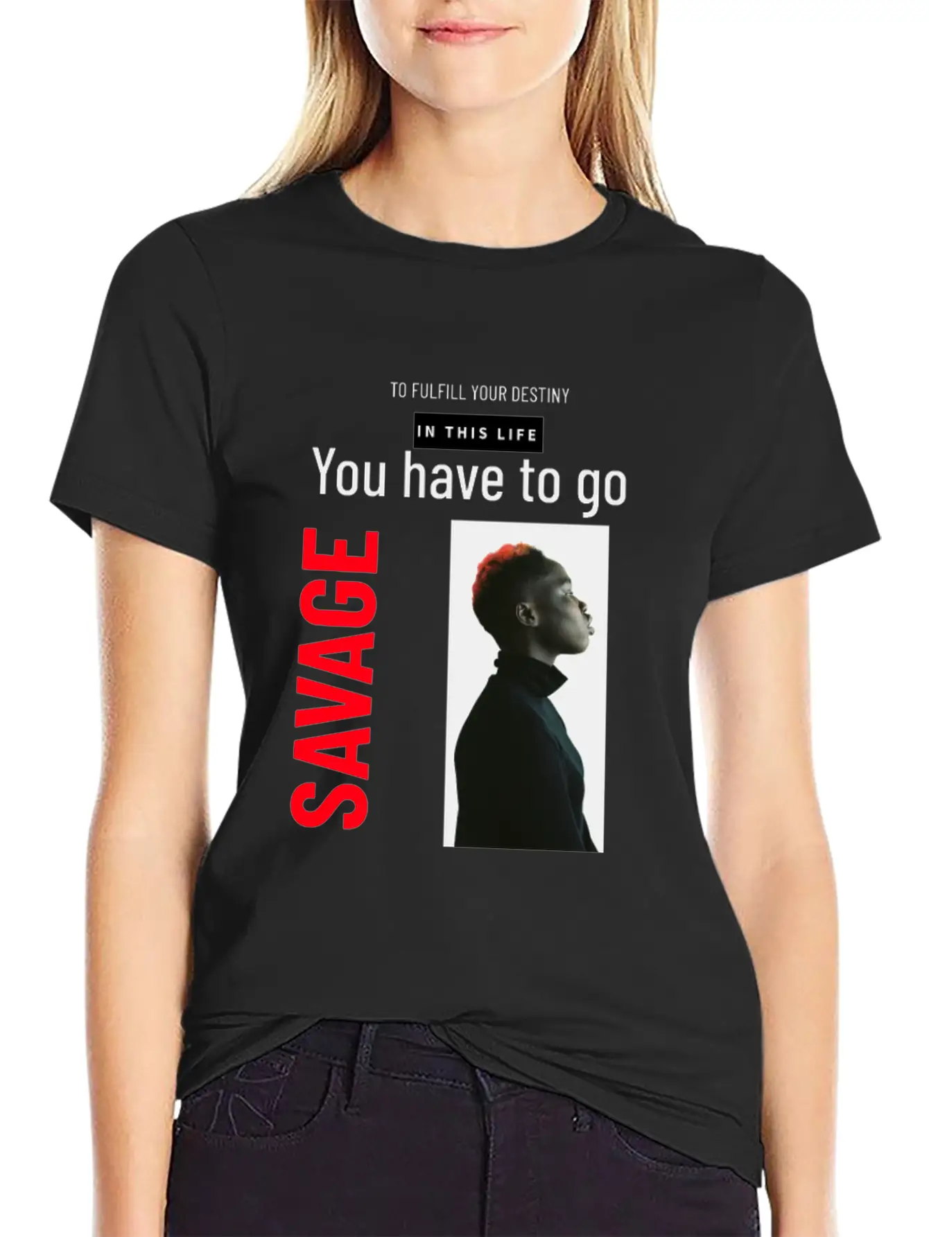 Destiny Savage Goal Stylish Everyday T-Shirt – Unisex Basic Cotton Tee