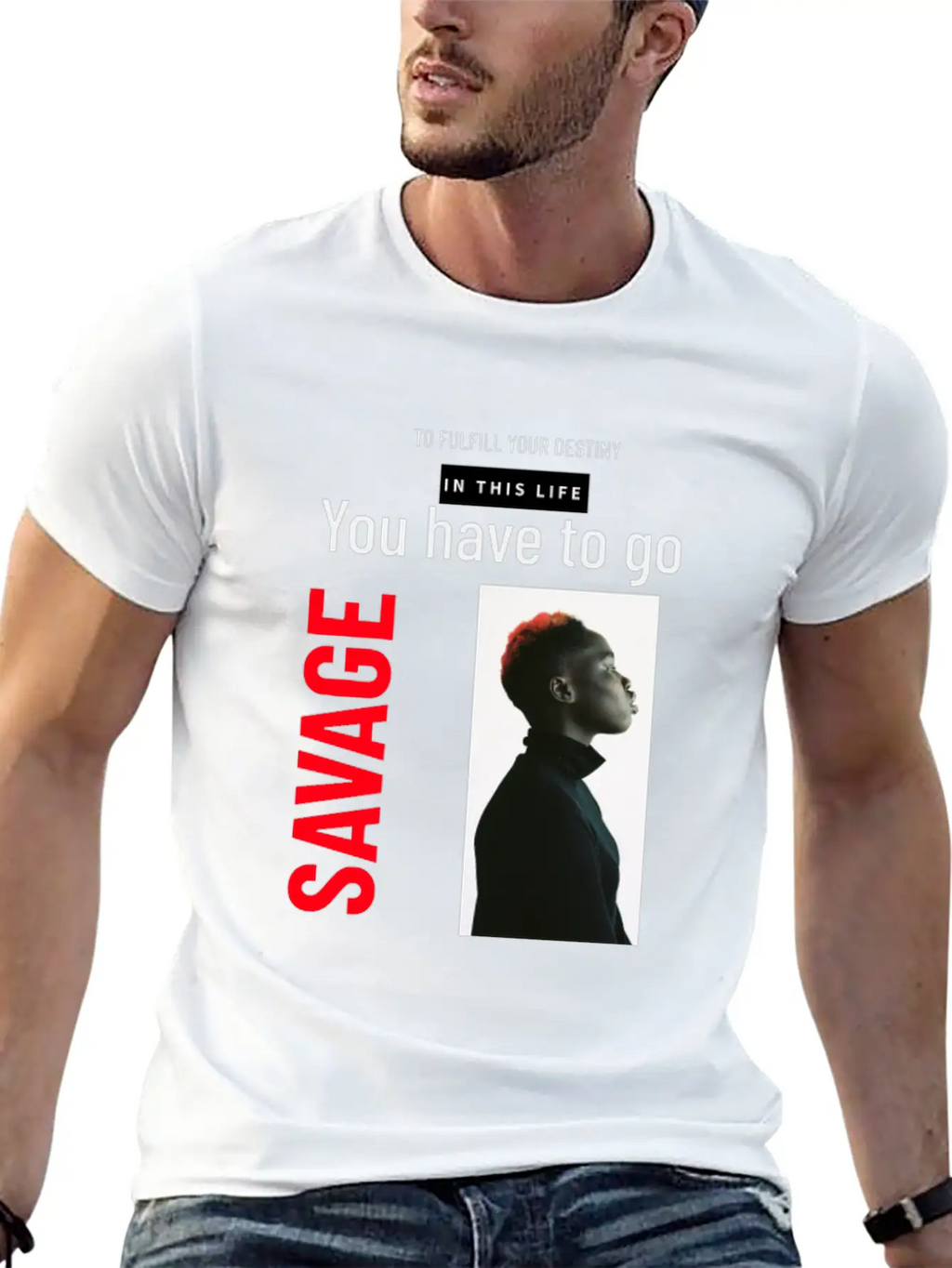 Destiny Savage Goal Stylish Everyday T-Shirt – Unisex Basic Cotton Tee