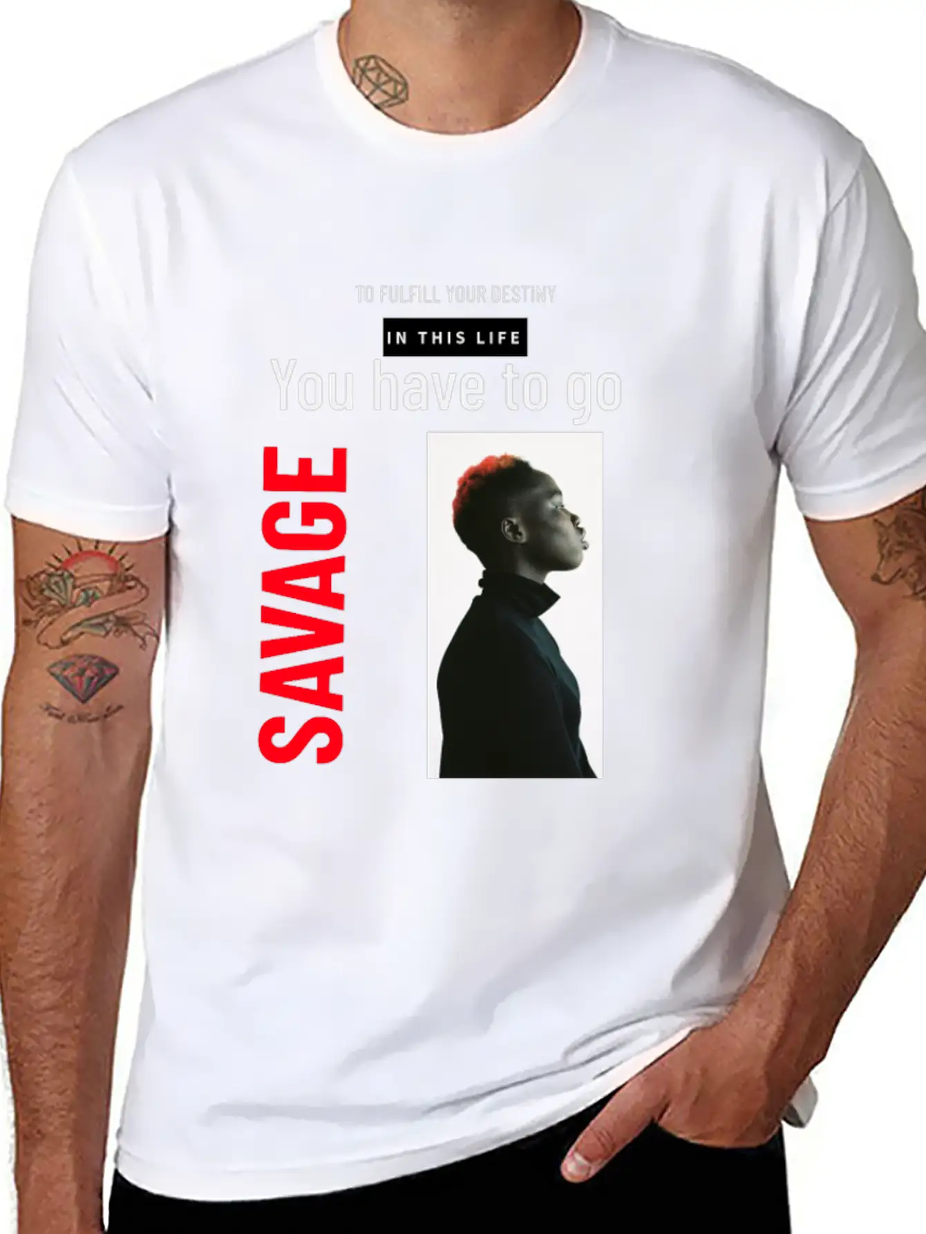 Destiny Savage Goal Stylish Everyday T-Shirt – Unisex Basic Cotton Tee