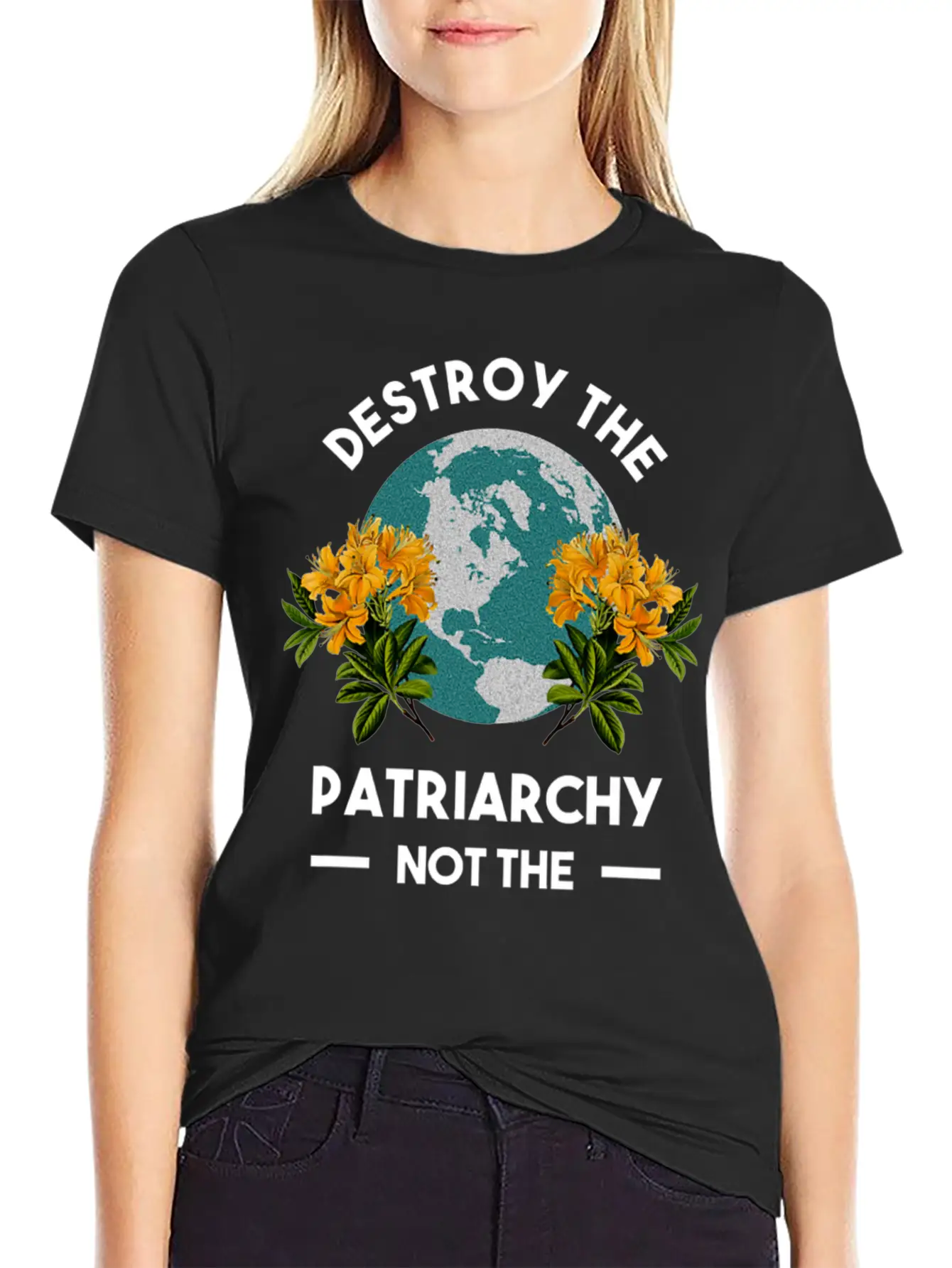 Destroy The Patriarchy Not The Planet Classic Cotton Tee – Unisex Comfort For Any Season