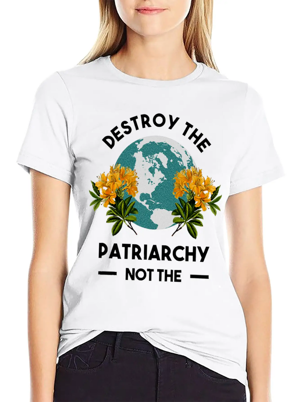 Destroy The Patriarchy Not The Planet Classic Cotton Tee – Unisex Comfort For Any Season