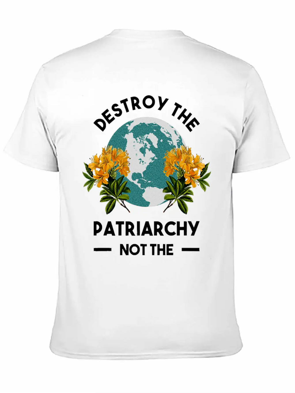 Destroy The Patriarchy Not The Planet Classic Cotton Tee – Unisex Comfort For Any Season