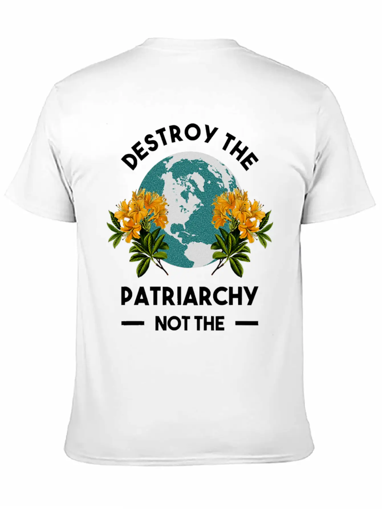 Destroy The Patriarchy Not The Planet Classic Cotton Tee – Unisex Comfort For Any Season
