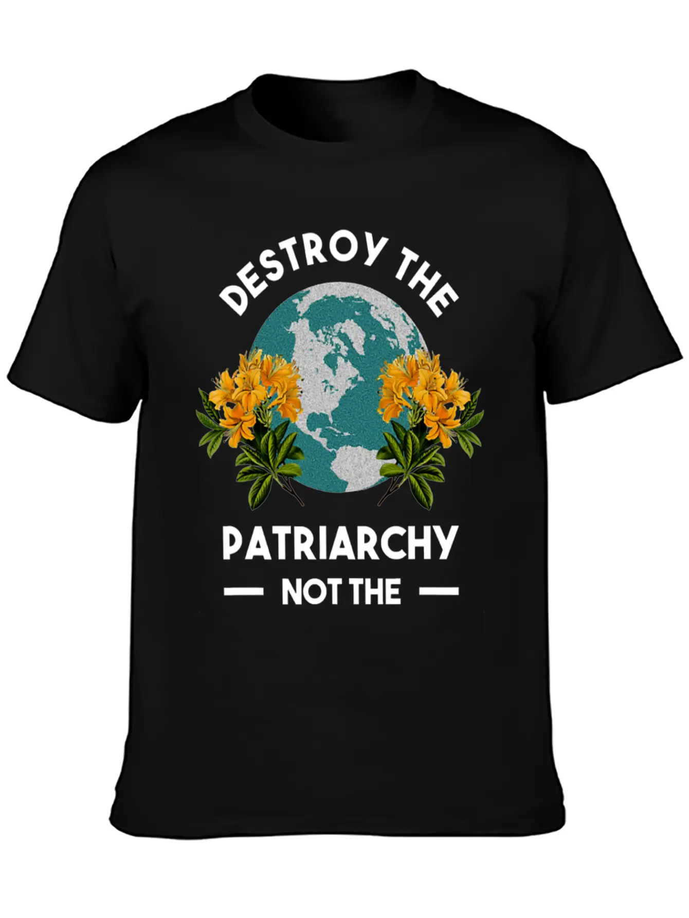 Destroy The Patriarchy Not The Planet Classic Cotton Tee – Unisex Comfort For Any Season