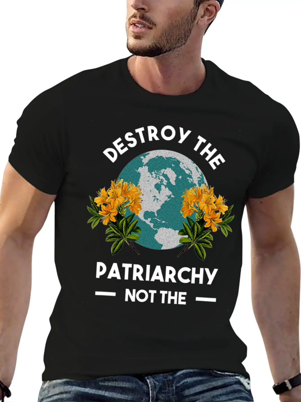 Destroy The Patriarchy Not The Planet Classic Cotton Tee – Unisex Comfort For Any Season