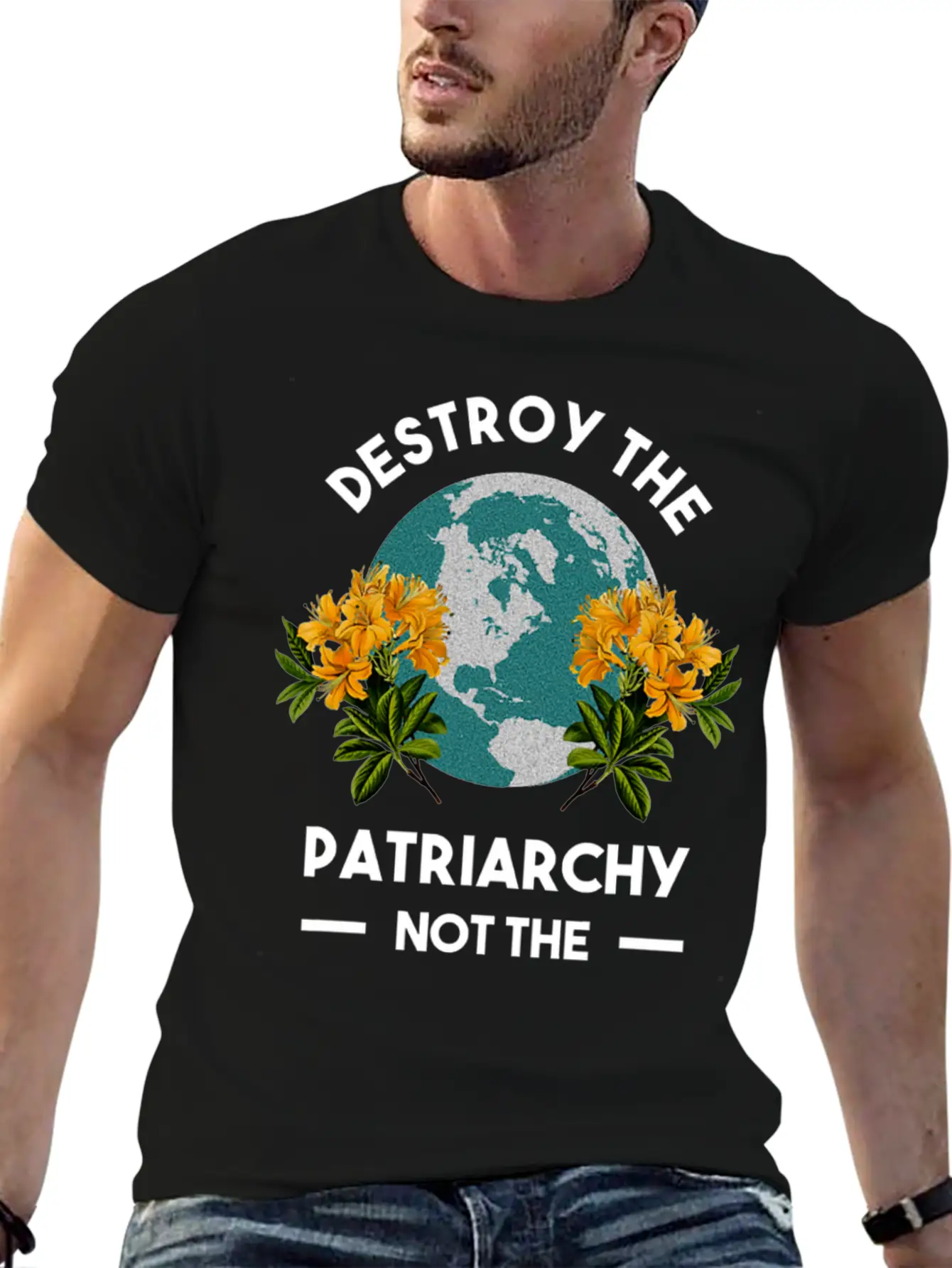 Destroy The Patriarchy Not The Planet Classic Cotton Tee – Unisex Comfort For Any Season