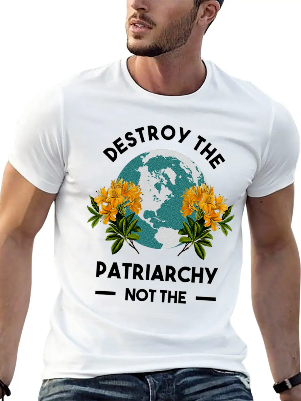 Destroy The Patriarchy Not The Planet Classic Cotton Tee – Unisex Comfort For Any Season