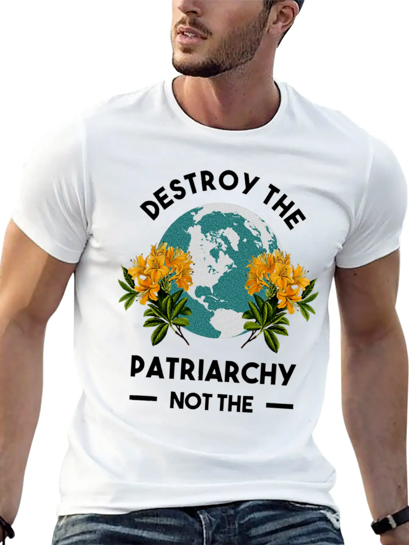 Destroy The Patriarchy Not The Planet Classic Cotton Tee – Unisex Comfort For Any Season