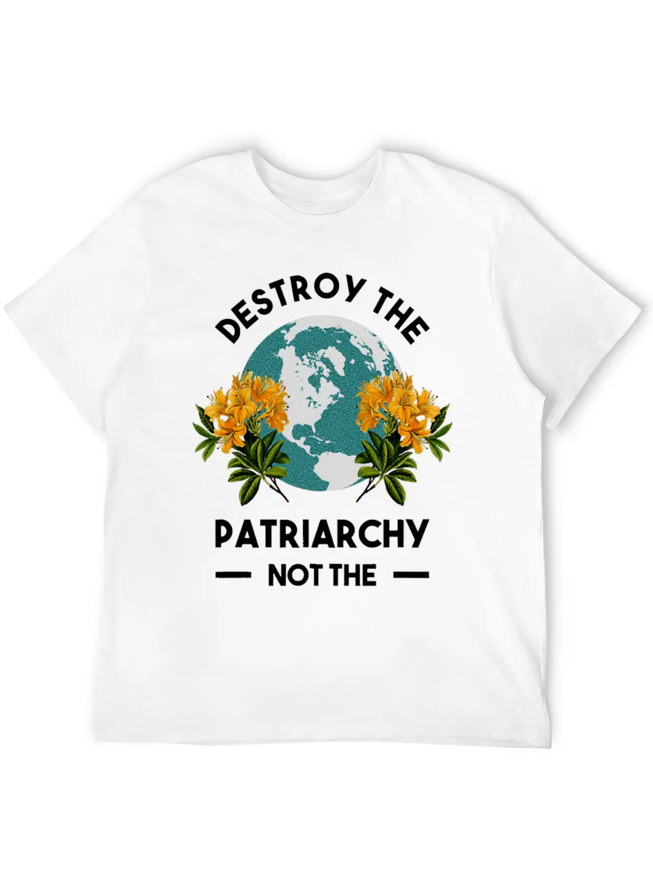 Destroy The Patriarchy Not The Planet Classic Cotton Tee – Unisex Comfort For Any Season