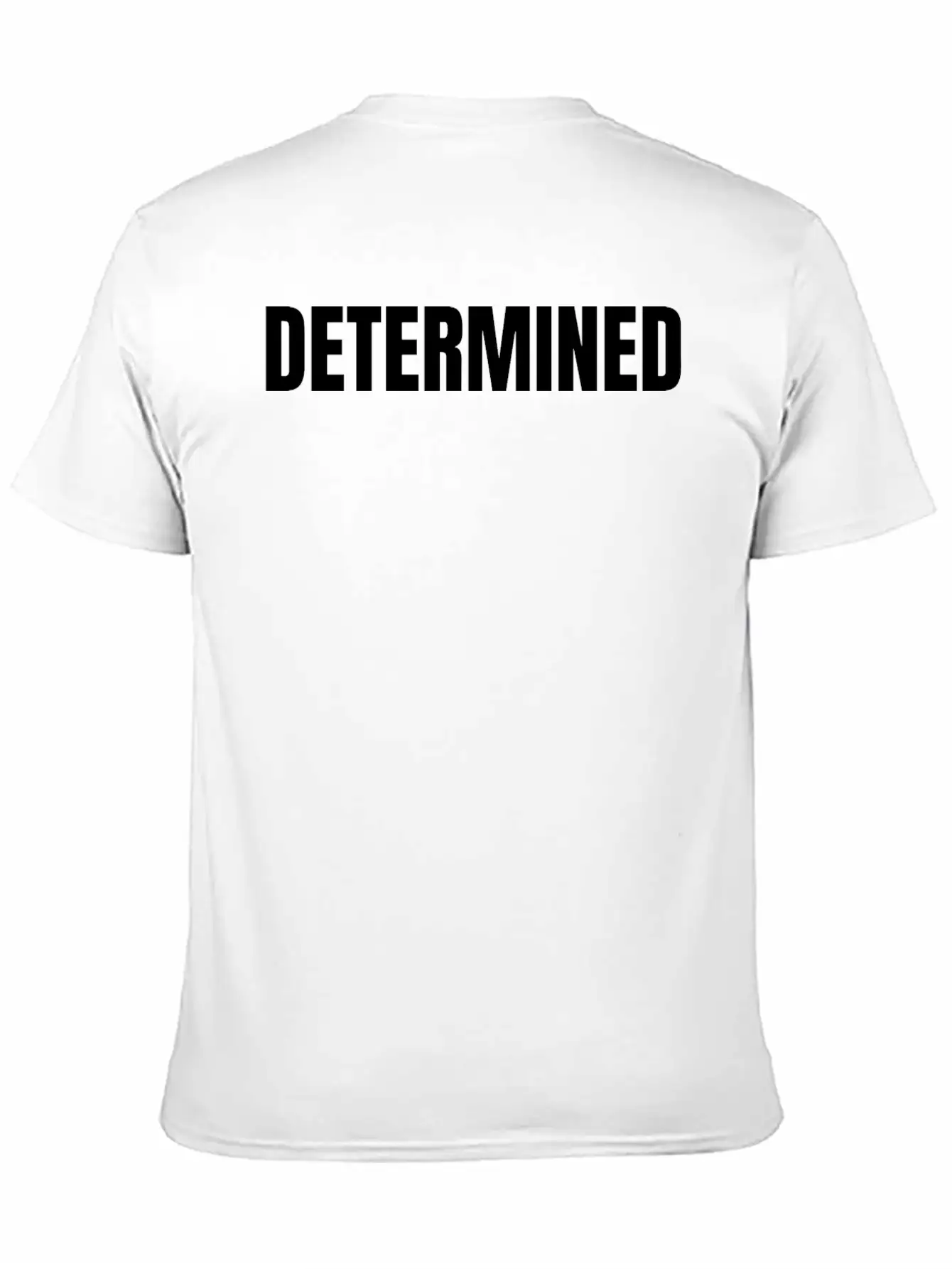 Determined Classic Cotton Tee – Unisex Comfort For Any Season