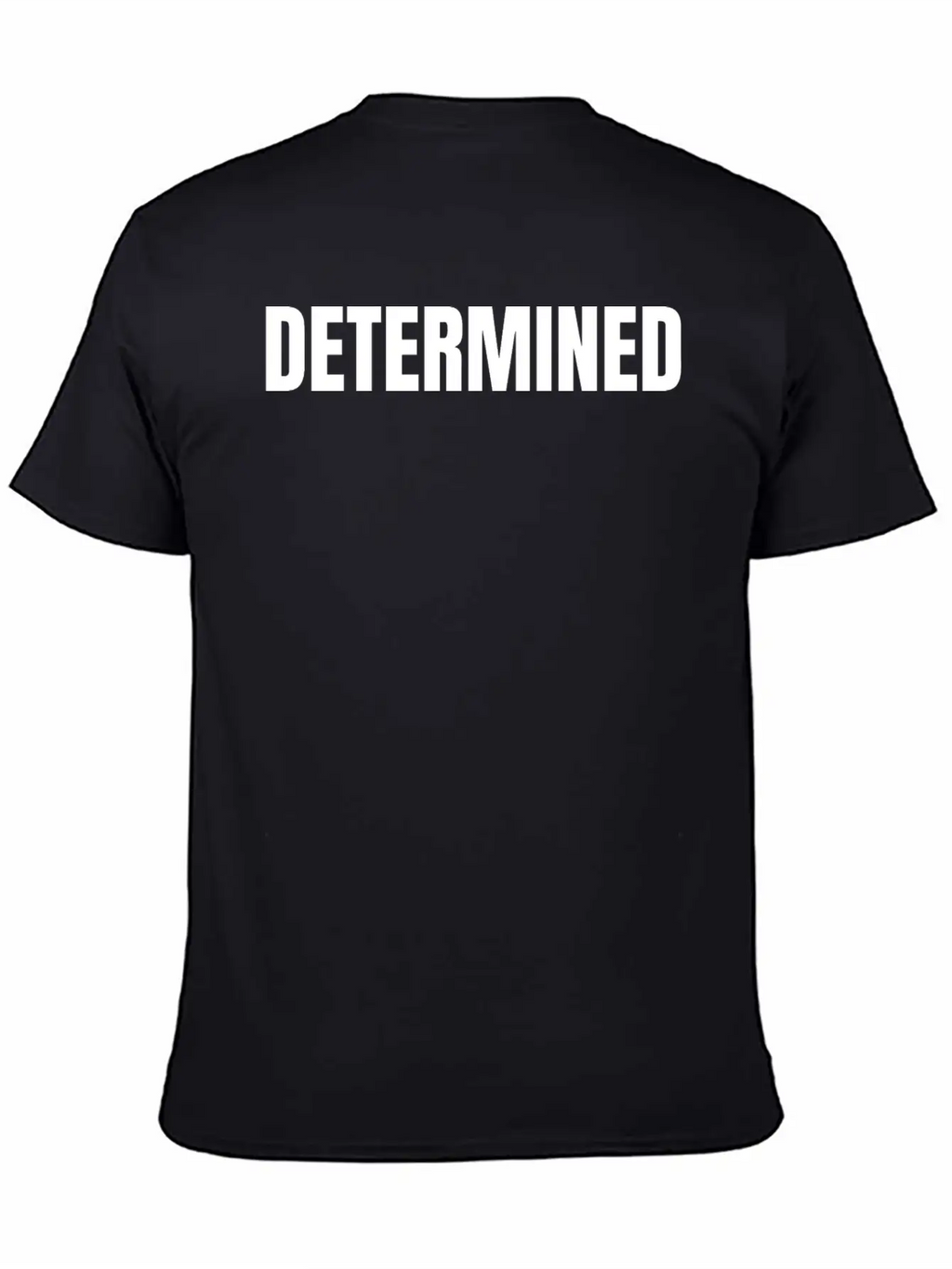 Determined Classic Cotton Tee – Unisex Comfort For Any Season