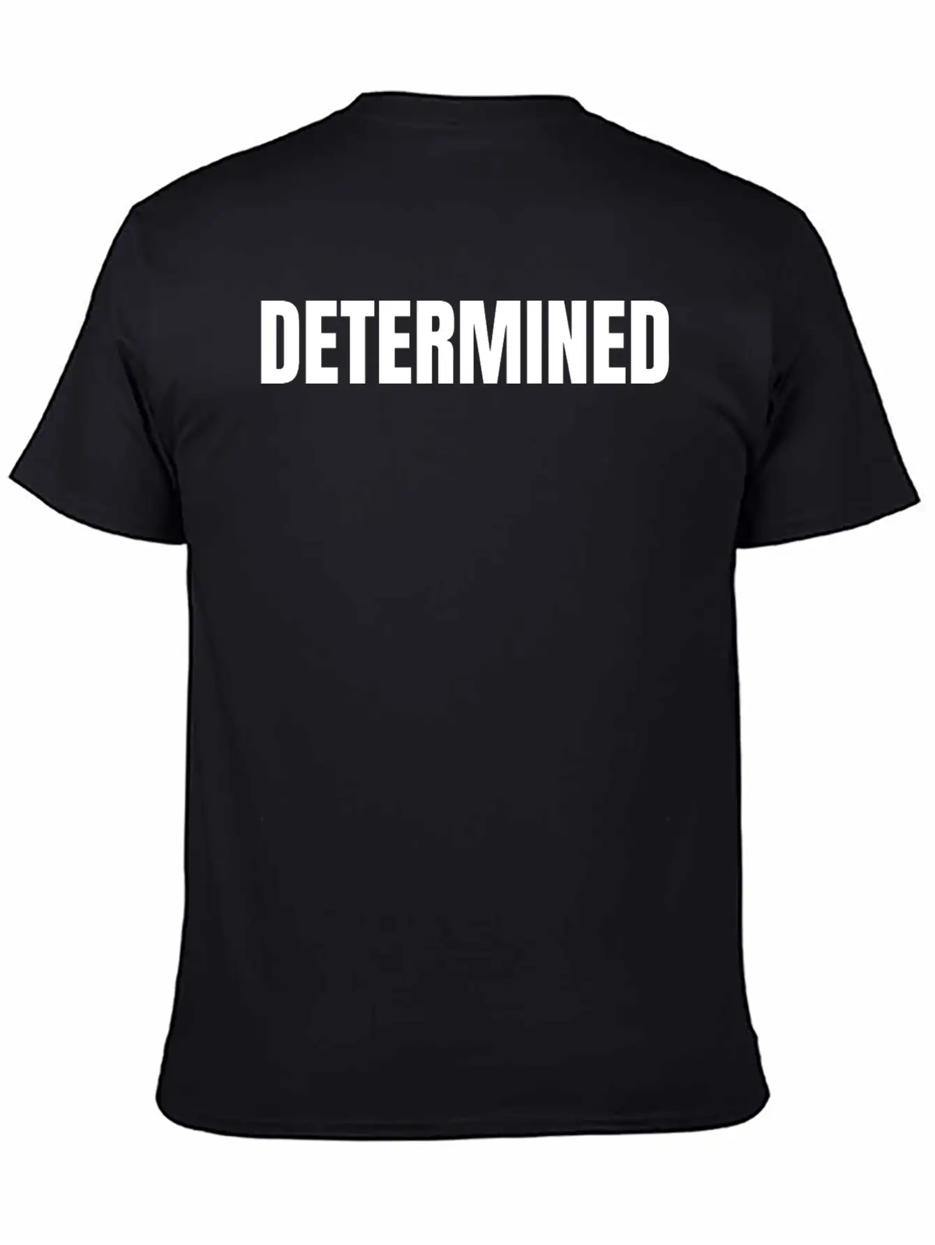 Determined Classic Cotton Tee – Unisex Comfort For Any Season