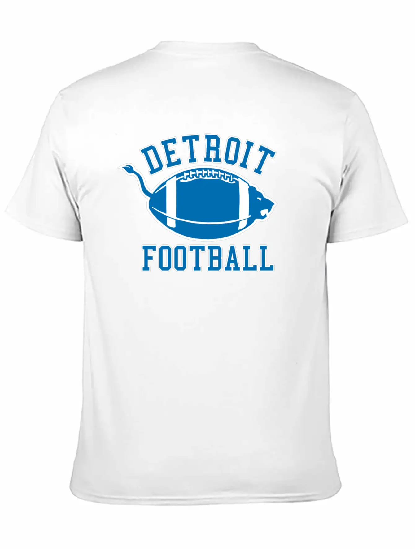 Detroit Football Classic Fun Breathable Graphic T-Shirt – Perfect For Casual Days
