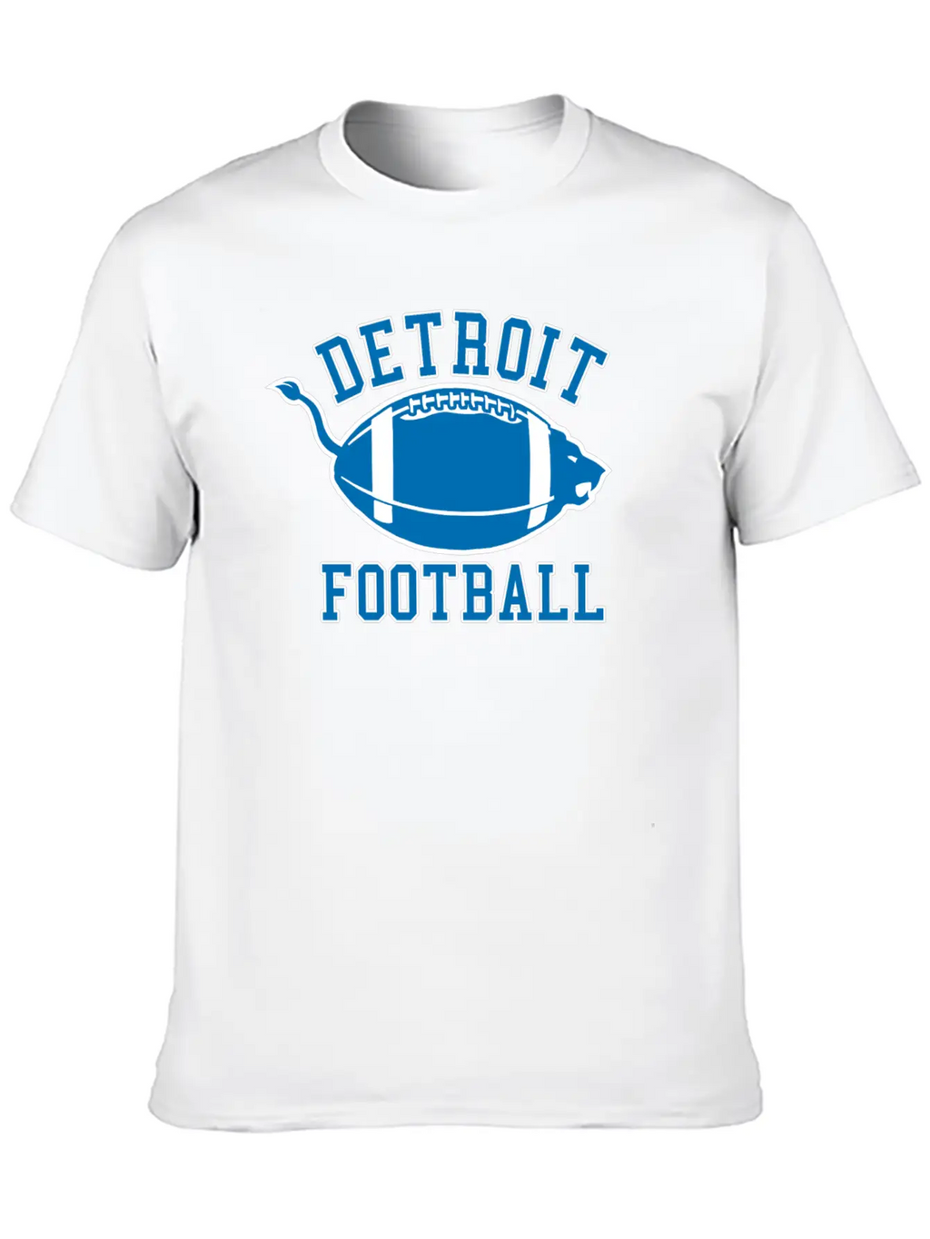 Detroit Football Classic Fun Breathable Graphic T-Shirt – Perfect For Casual Days