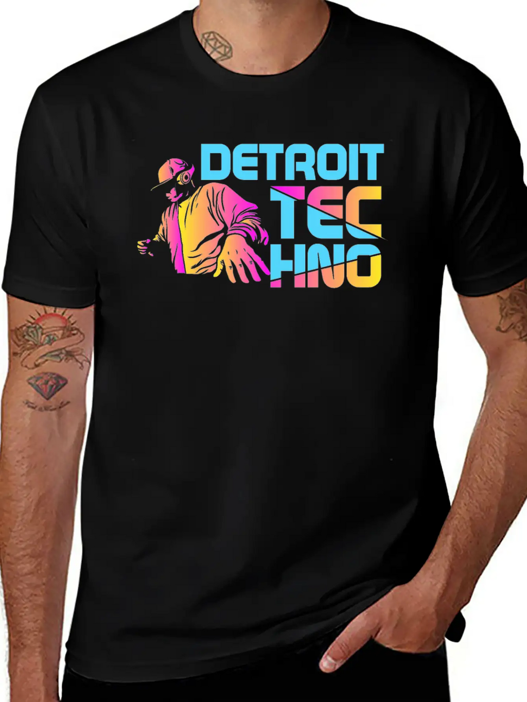 Detroit Techno House Music Festival Technos EDM Classic Cotton Tee – Unisex Comfort For Any Season
