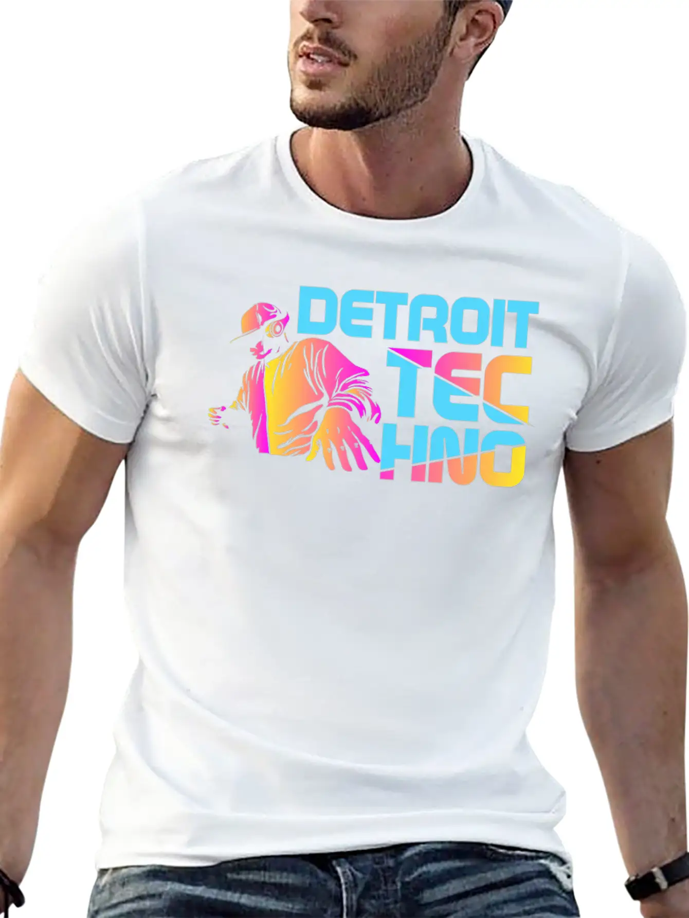Detroit Techno House Music Festival Technos EDM Classic Cotton Tee – Unisex Comfort For Any Season