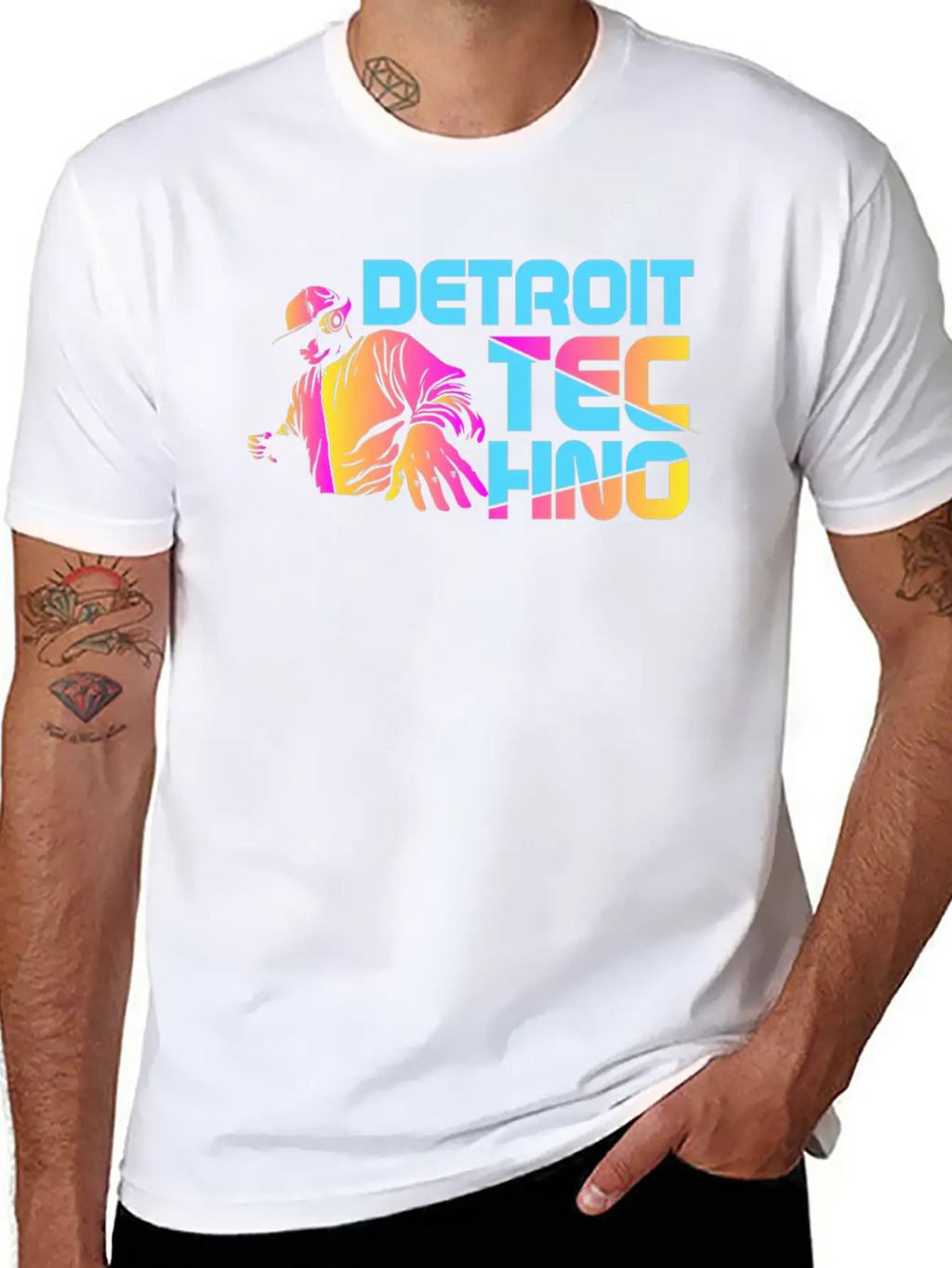 Detroit Techno House Music Festival Technos EDM Classic Cotton Tee – Unisex Comfort For Any Season