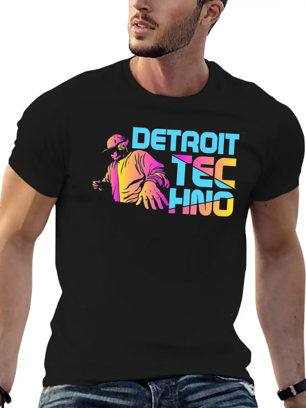 Detroit Techno House Music Festival Technos EDM Classic Cotton Tee – Unisex Comfort For Any Season