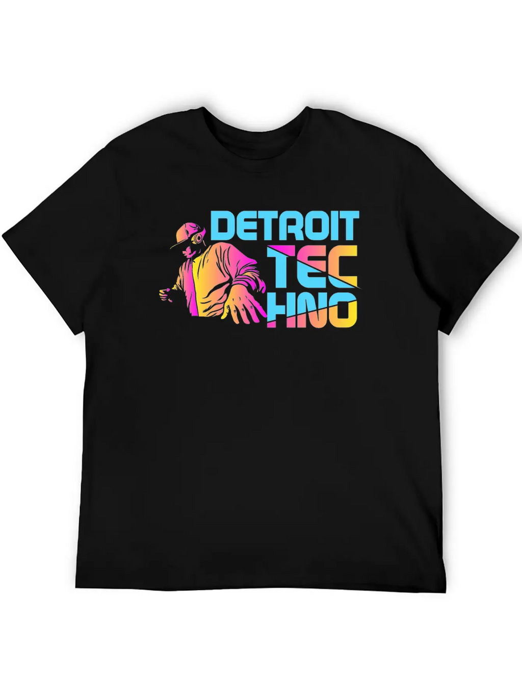 Detroit Techno House Music Festival Technos EDM Classic Cotton Tee – Unisex Comfort For Any Season