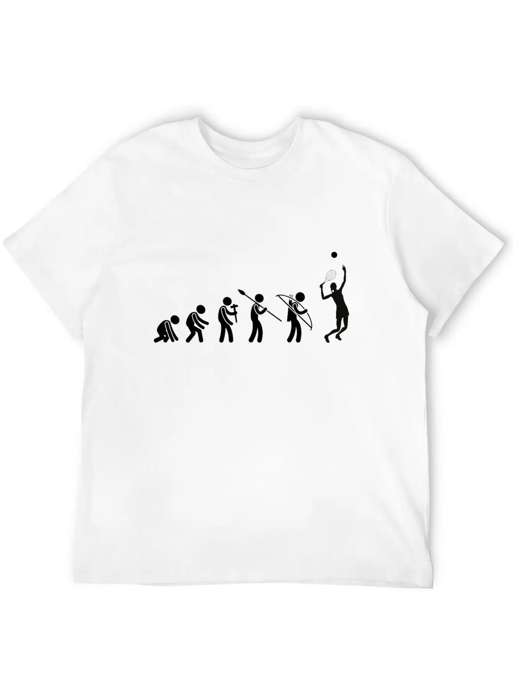 Development Of Tennis Player Match Serve Sports Classic Cotton Tee – Unisex Comfort For Any Season