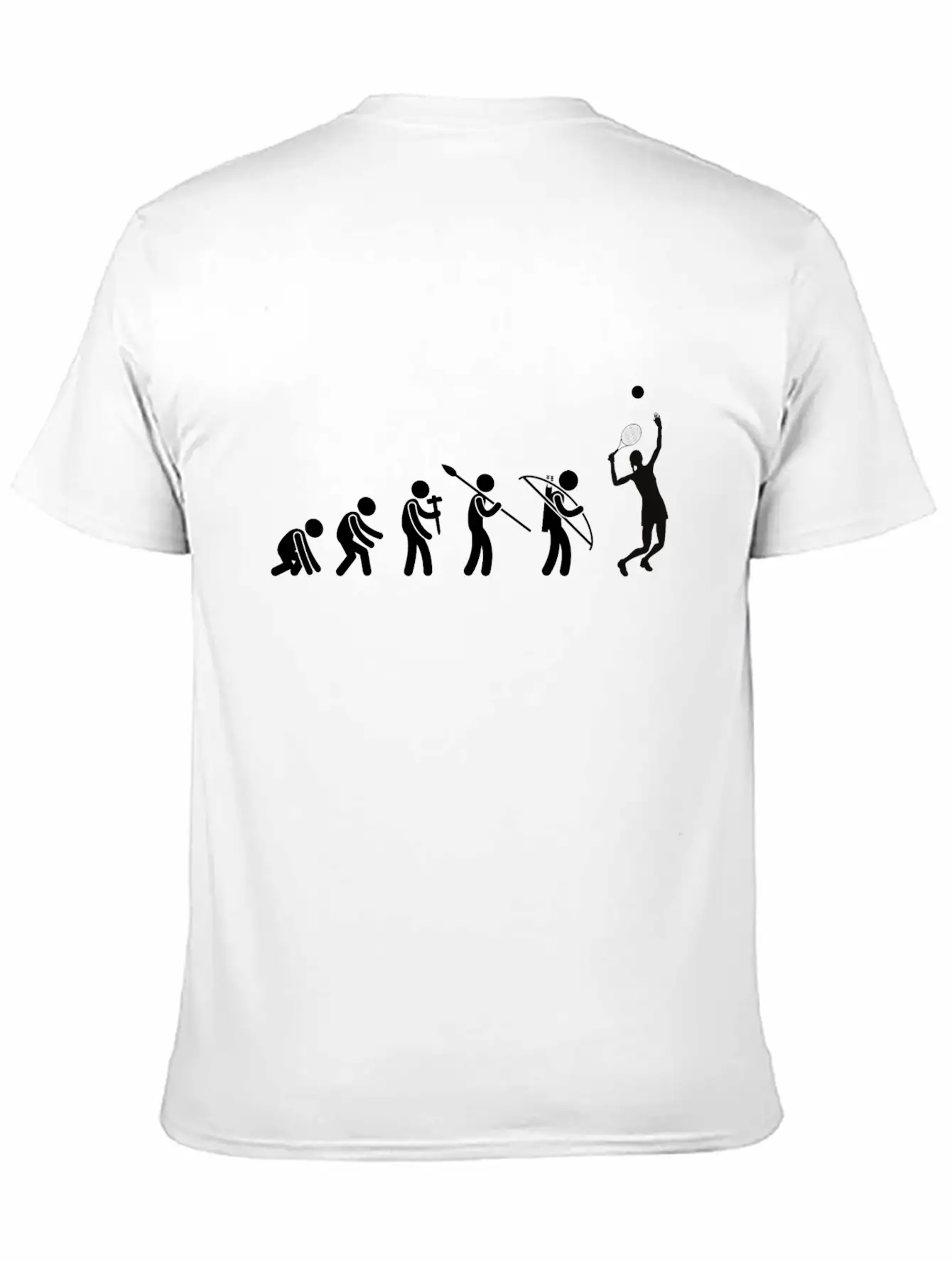 Development Of Tennis Player Match Serve Sports Classic Cotton Tee – Unisex Comfort For Any Season