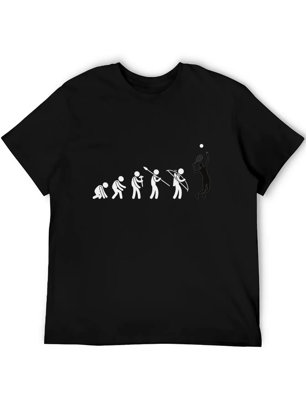 Development Of Tennis Player Match Serve Sports Classic Cotton Tee – Unisex Comfort For Any Season
