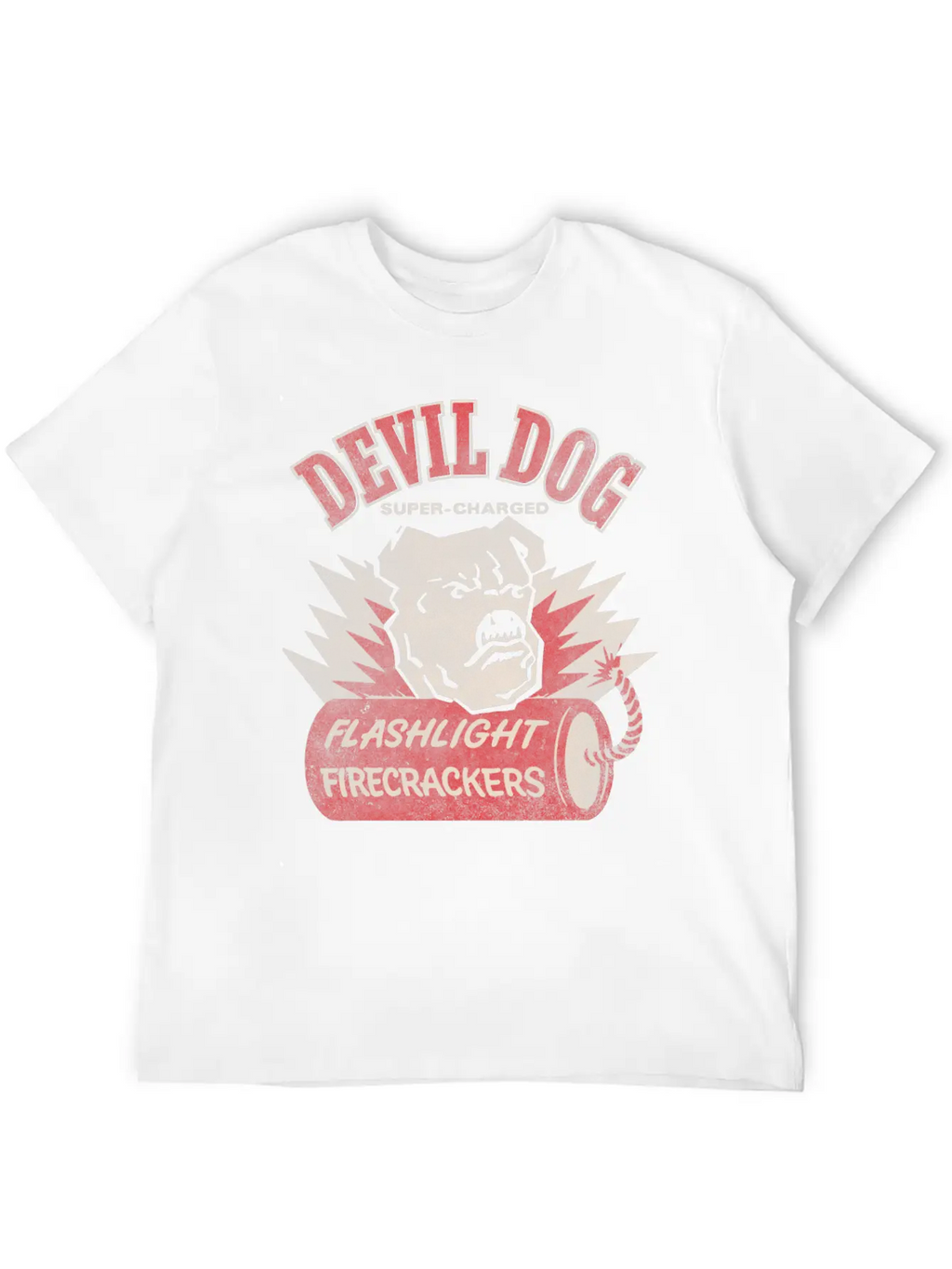 Devil Dog Firecrackers Classic Cotton Tee – Unisex Comfort For Any Season