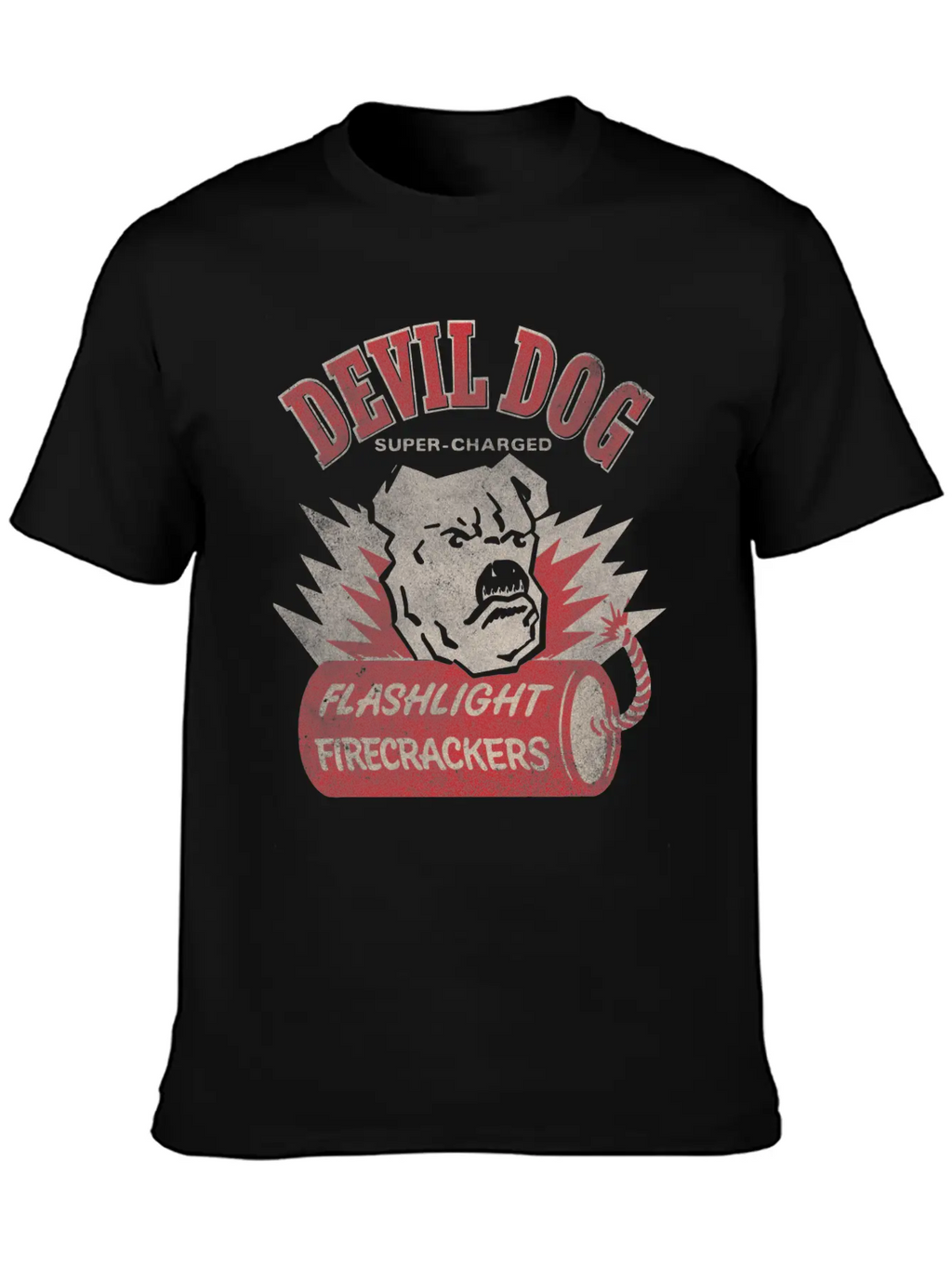Devil Dog Firecrackers Classic Cotton Tee – Unisex Comfort For Any Season