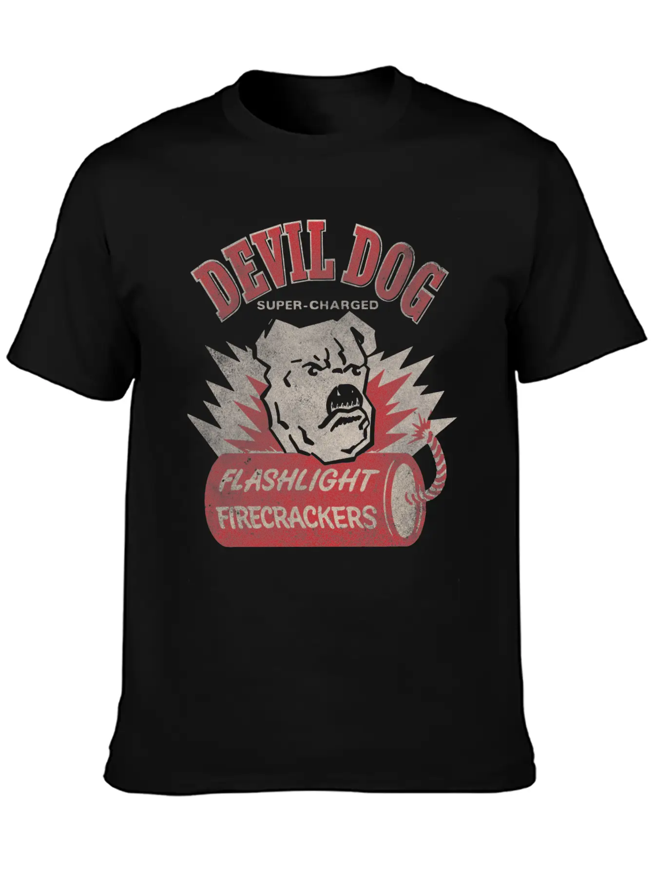 Devil Dog Firecrackers Classic Cotton Tee – Unisex Comfort For Any Season