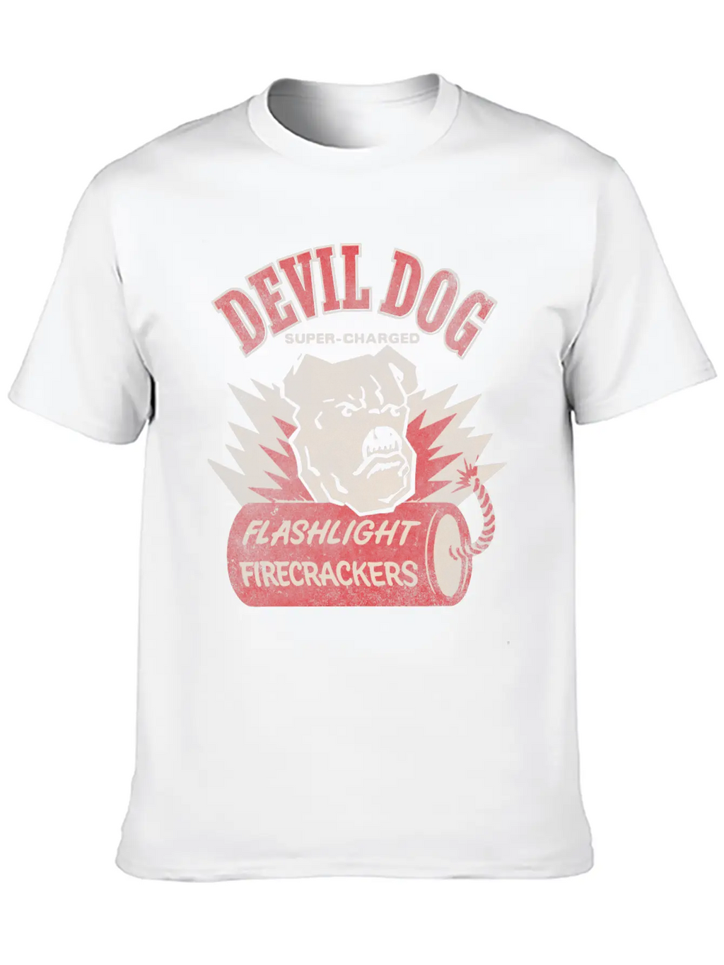 Devil Dog Firecrackers Classic Cotton Tee – Unisex Comfort For Any Season