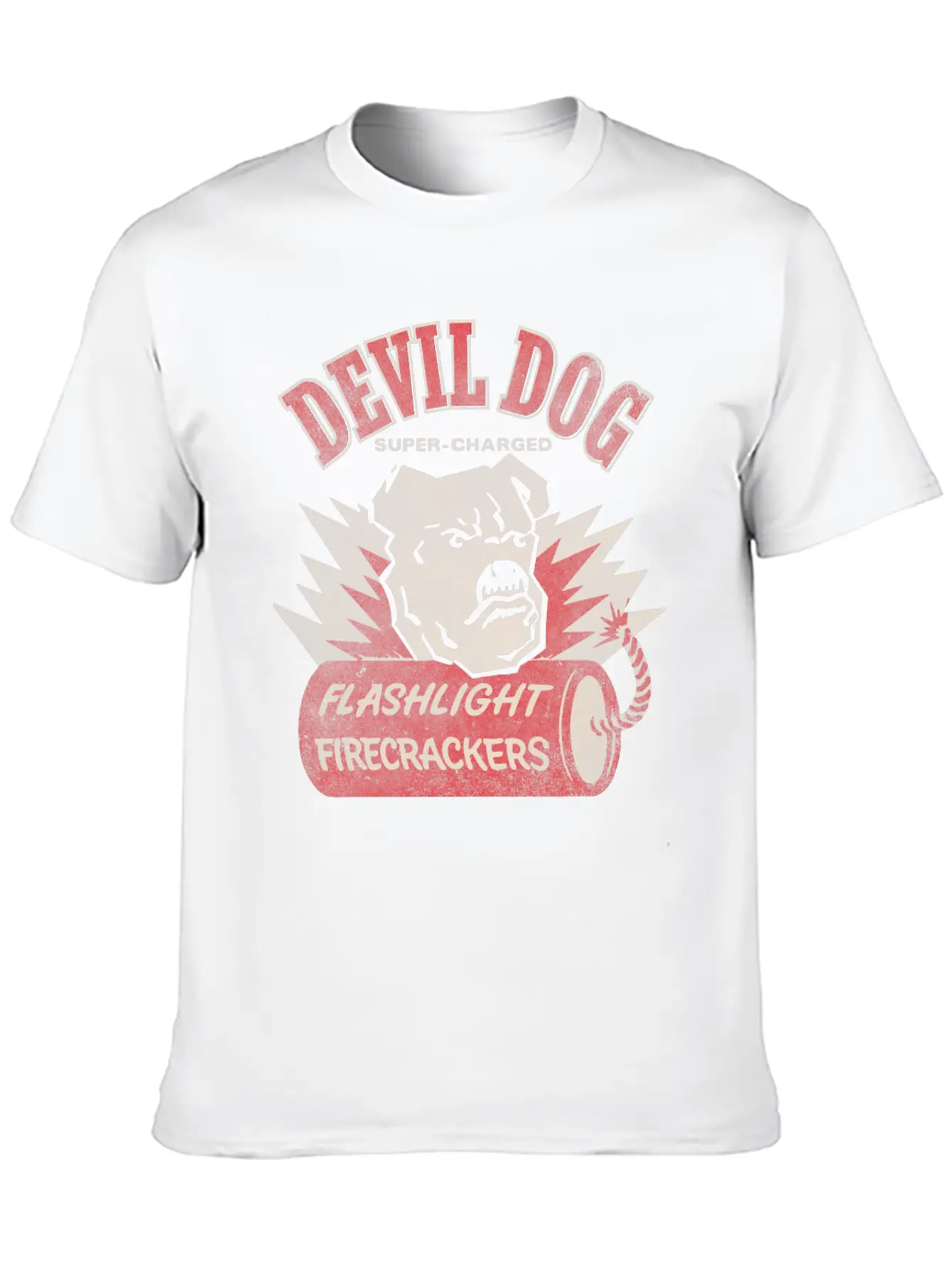 Devil Dog Firecrackers Classic Cotton Tee – Unisex Comfort For Any Season