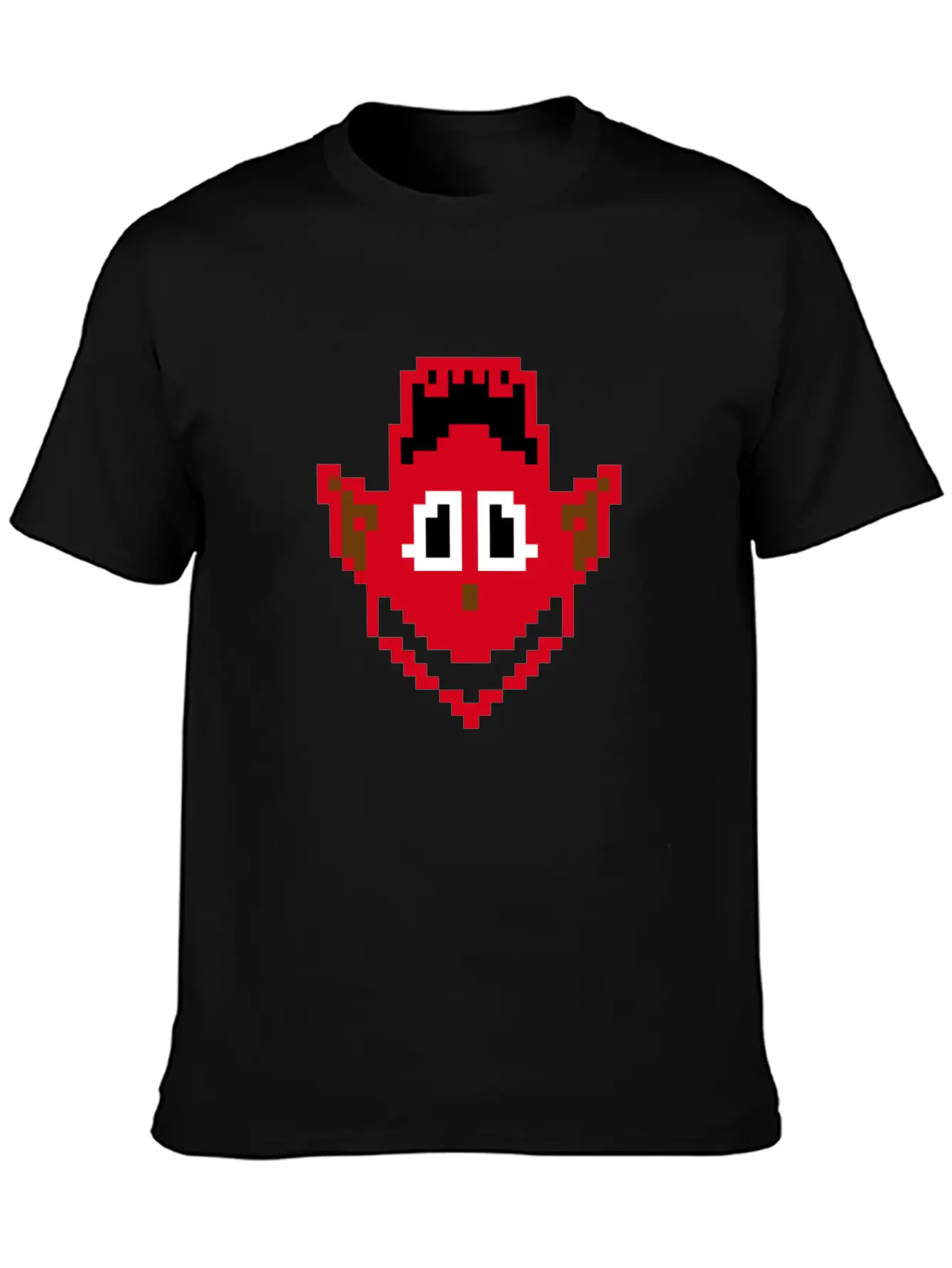 Devil Head Smile Essential Cotton Tee For Daily Outfits – Unisex Style