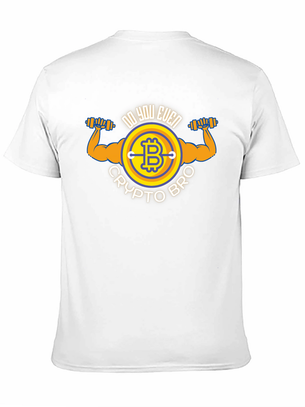 Crypto Bro Bitcoin Graphic T-Shirt