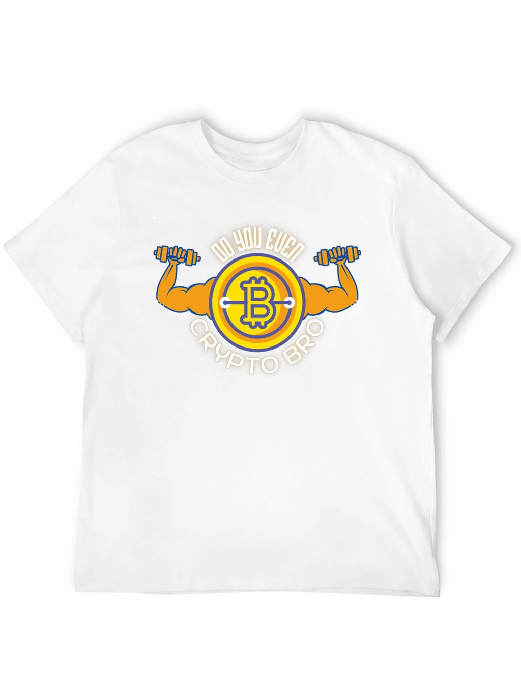 Crypto Bro Bitcoin Graphic T-Shirt
