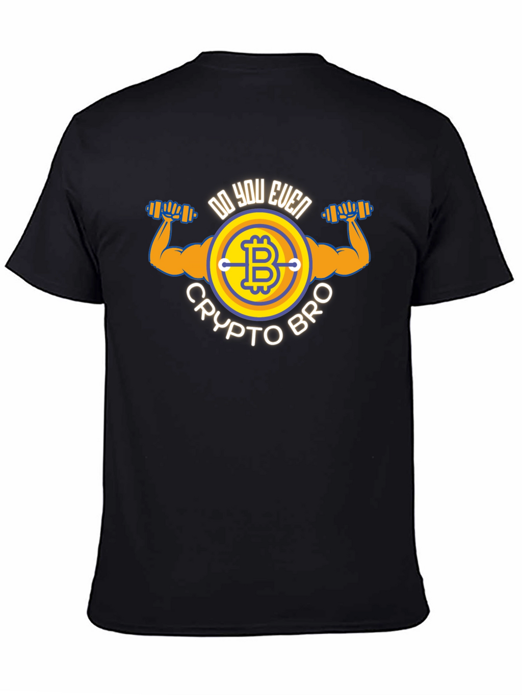 Crypto Bro Bitcoin Graphic T-Shirt