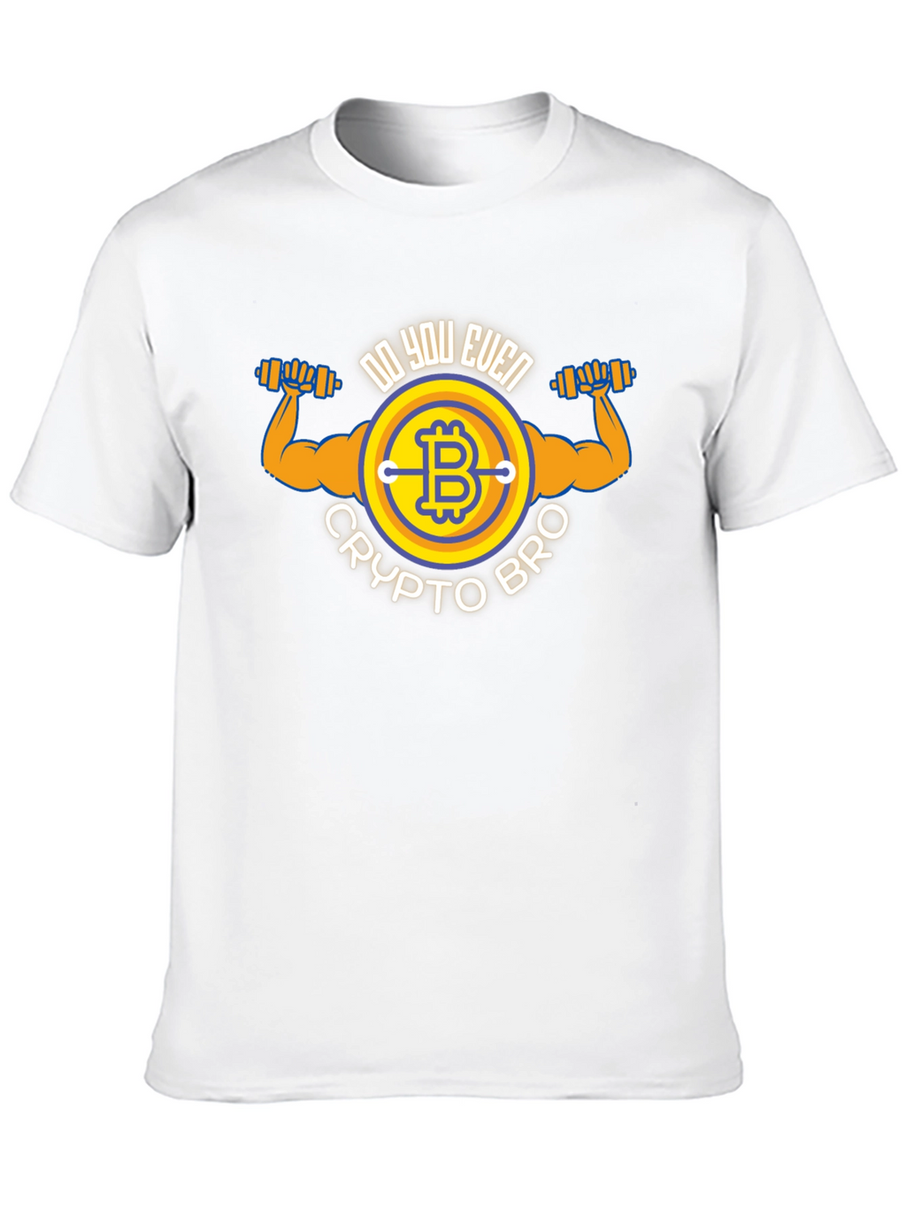 Crypto Bro Bitcoin Graphic T-Shirt