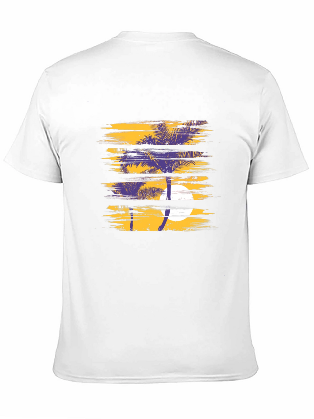 Tropical Sunset T-Shirt - Palm Tree Graphic Tee