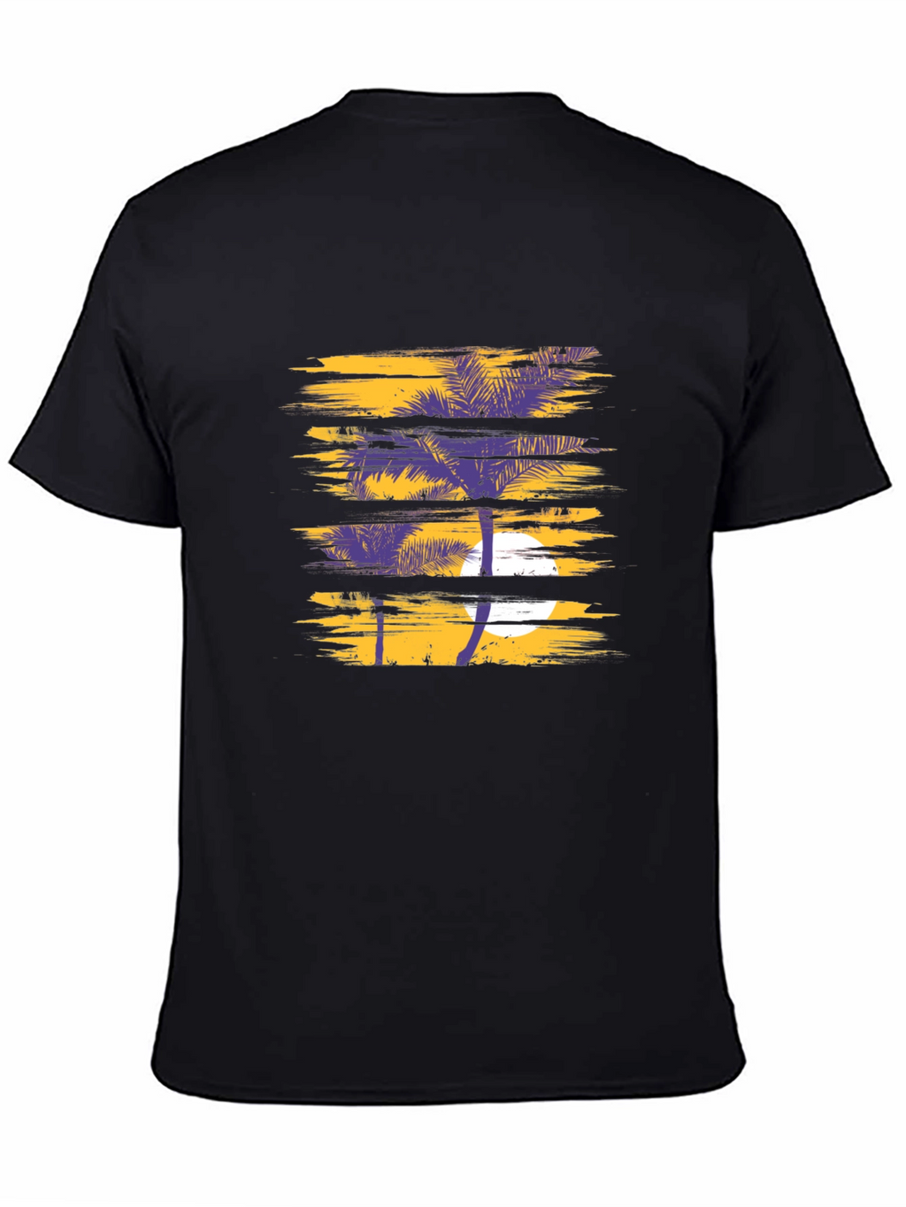 Tropical Sunset T-Shirt - Palm Tree Graphic Tee